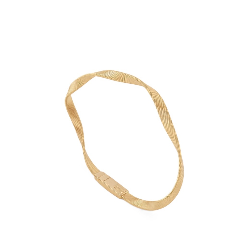 18k Yellow Gold Marrakech Twisted Supreme Bracelet