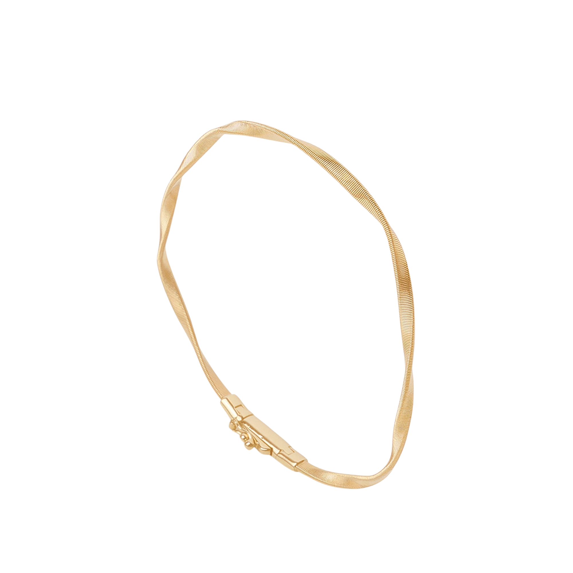 18k Yellow Gold Marrakech Twisted Coil Bracelet