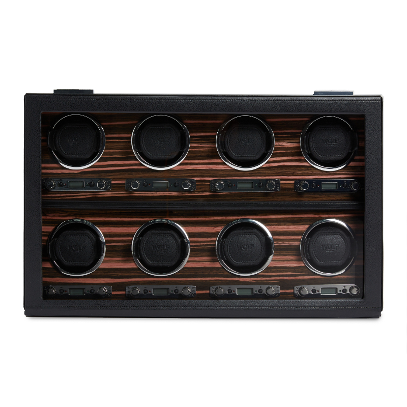 Roadster Collection Eight Piece Watch Winder In