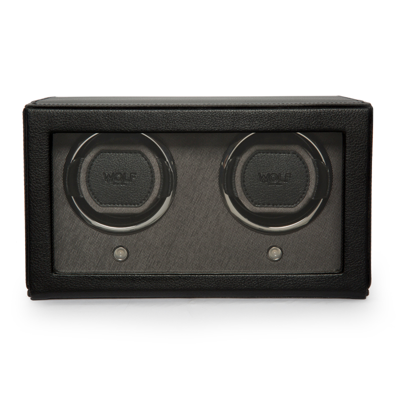 Cub Collection Double Watch Winder In Black