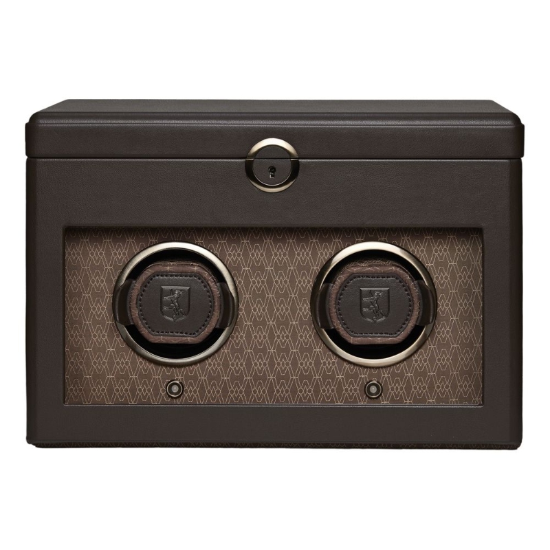 Earth Collection Single Watch Winder In Coffe