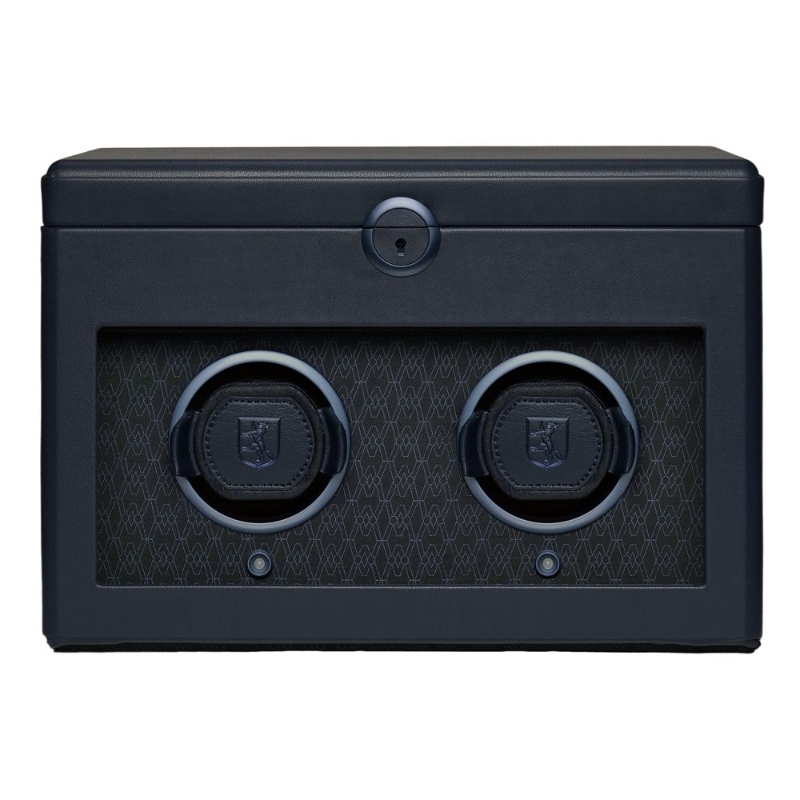 Earth Collection Single Watch Winder In Midnight Blue