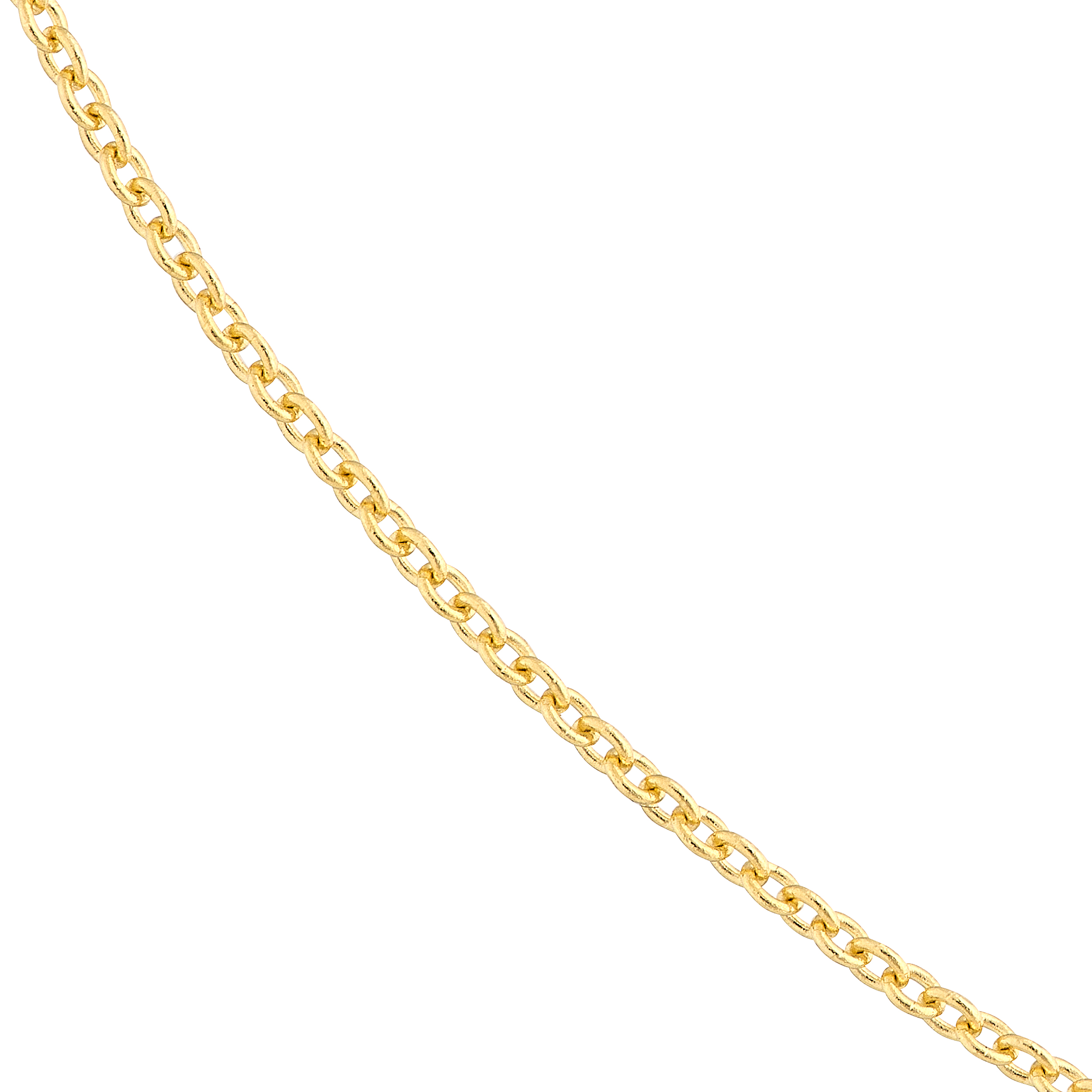 14k Yellow Gold Cable Chain Necklace