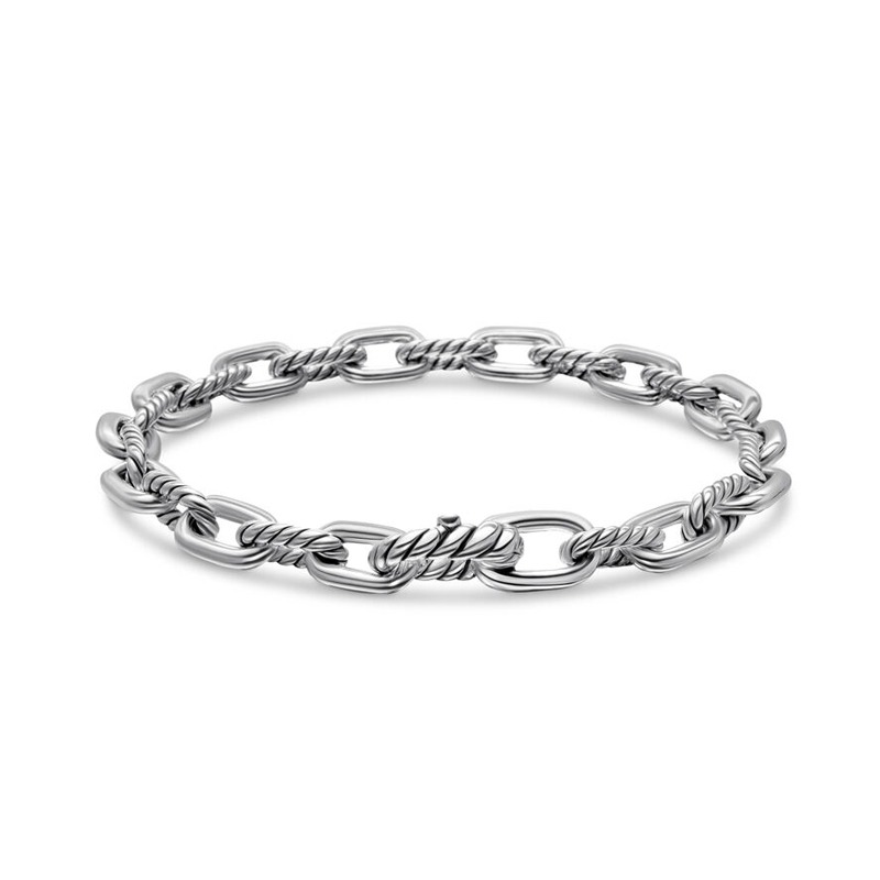 Sterling Silver 5.5Mm Madison Chain Bracelet Size S