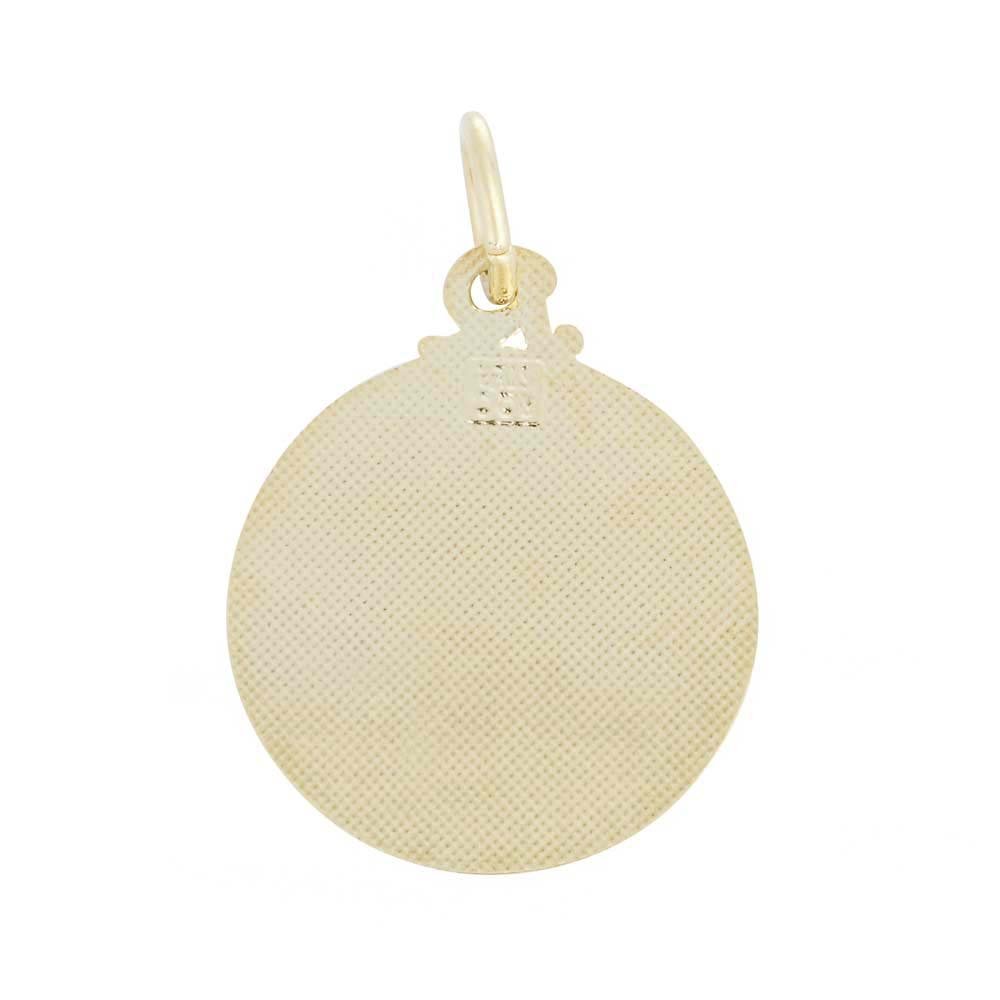 Moon & Stars Charm - 10K Yellow Gold