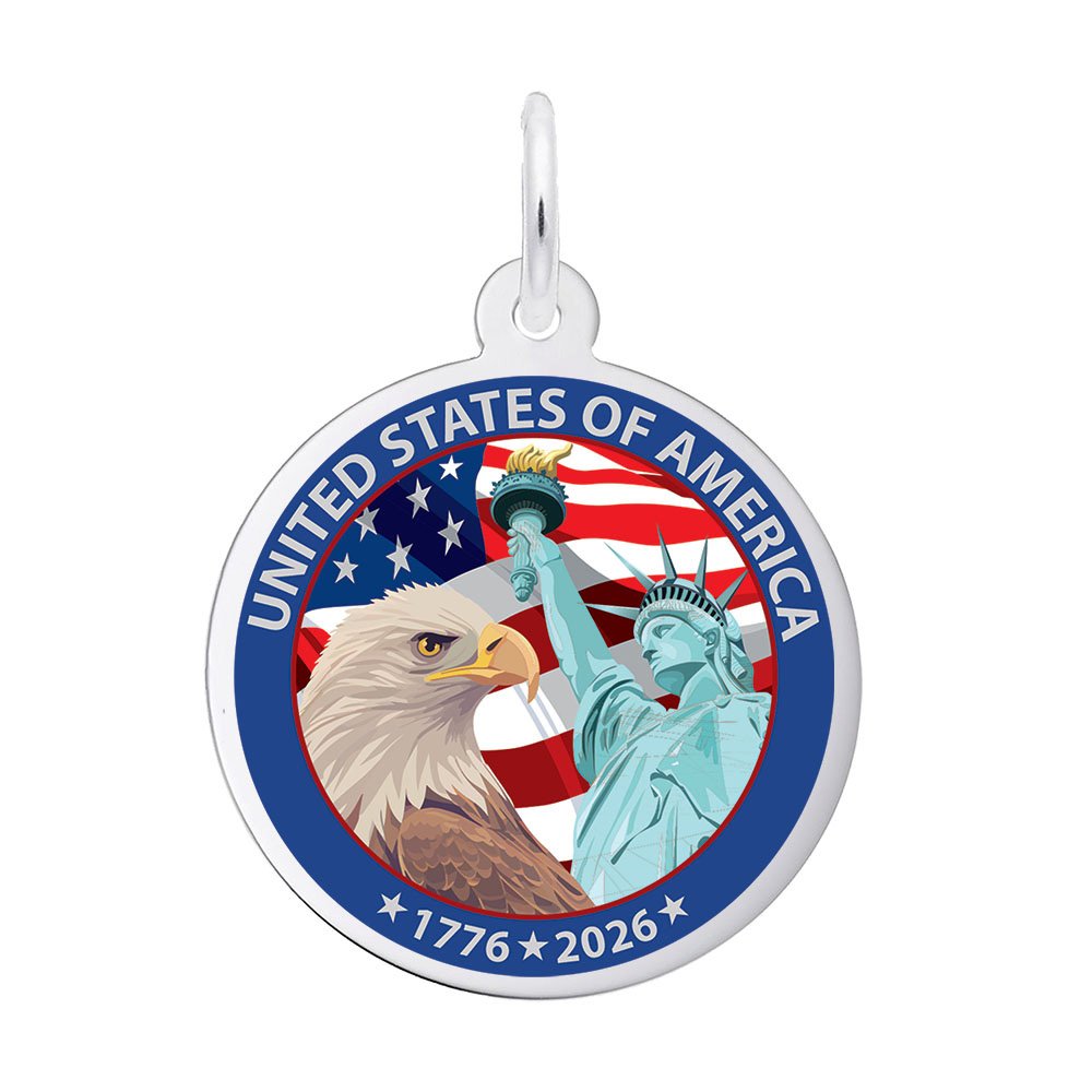USA 250 - Celebration 14K White Gold