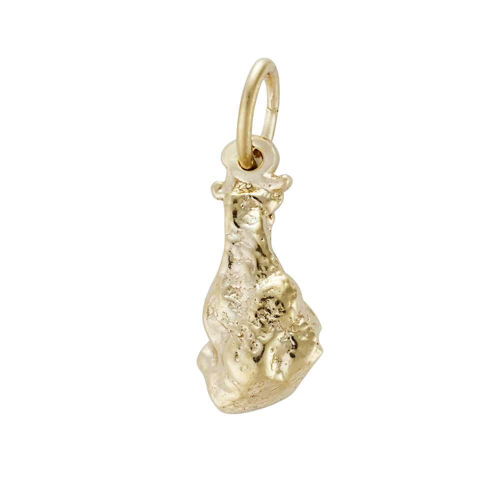 Chicken Wing Charm - 10K Yellow Gold