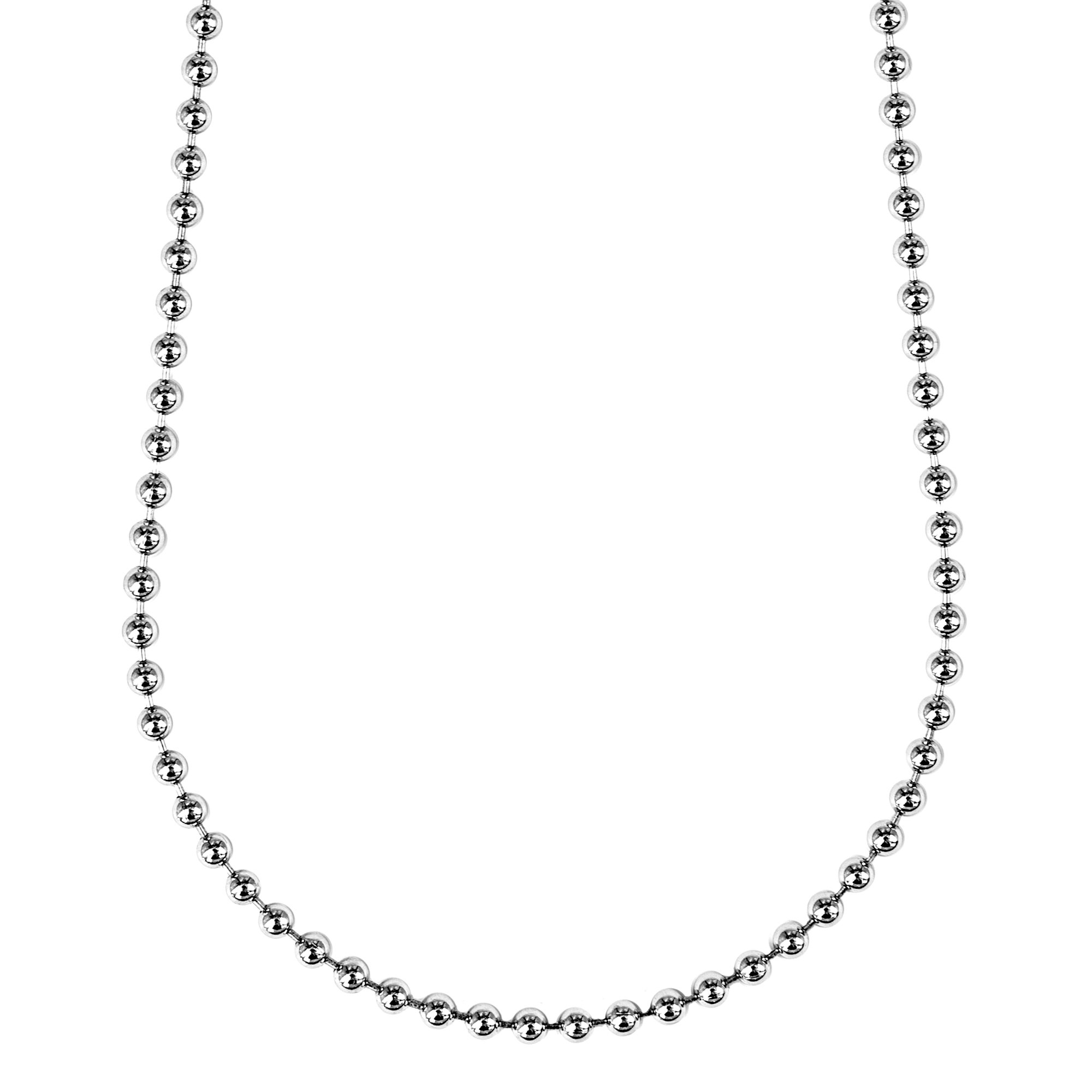 Ball Chain Necklace Large - 18