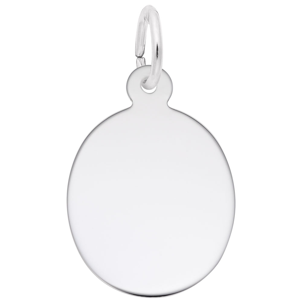 USA 250 - Stars & Stripes Oval Charm 10K Yellow Gold
