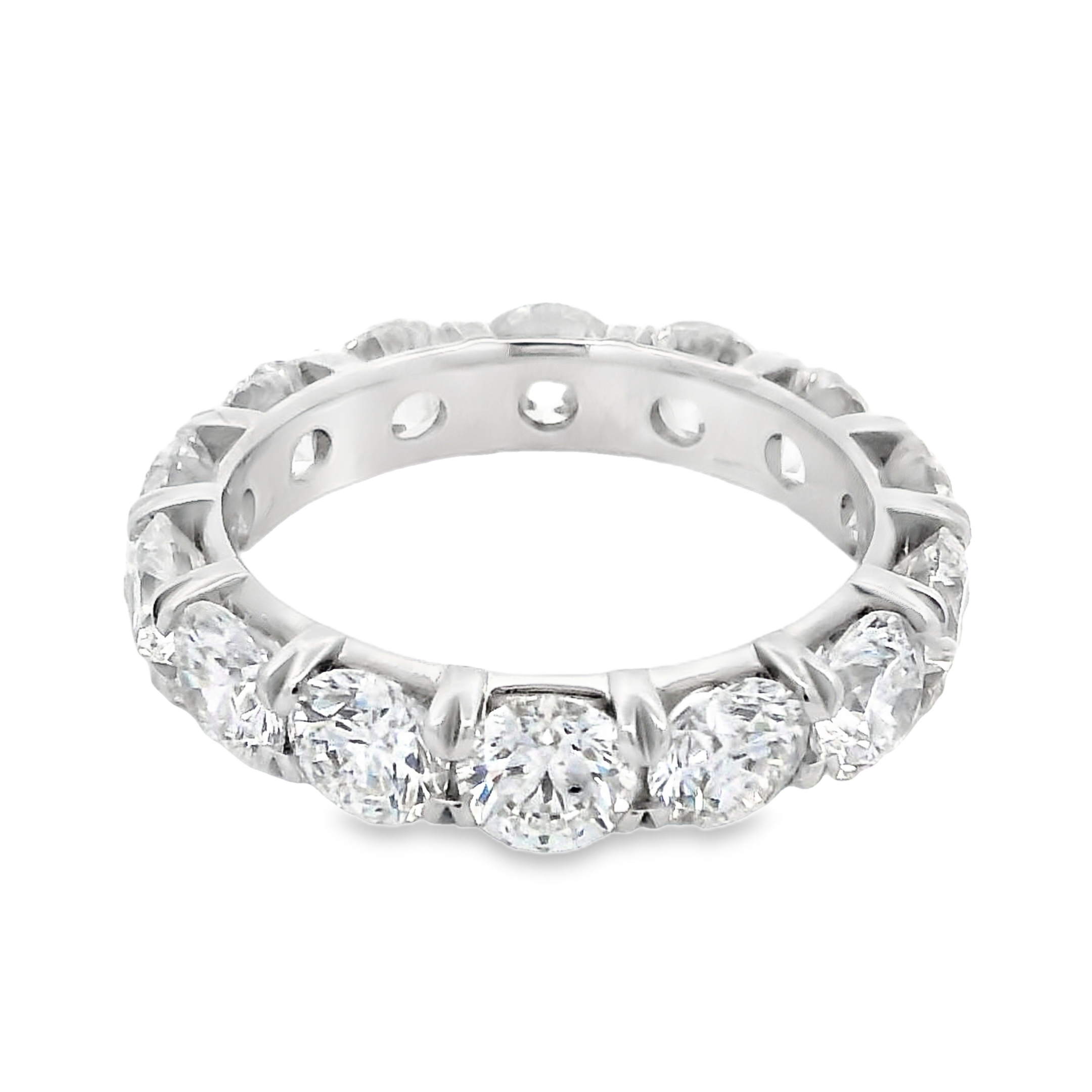 Roman Jewelers Signature 14K White Gold 5.5-Carat Diamond Eternity Band