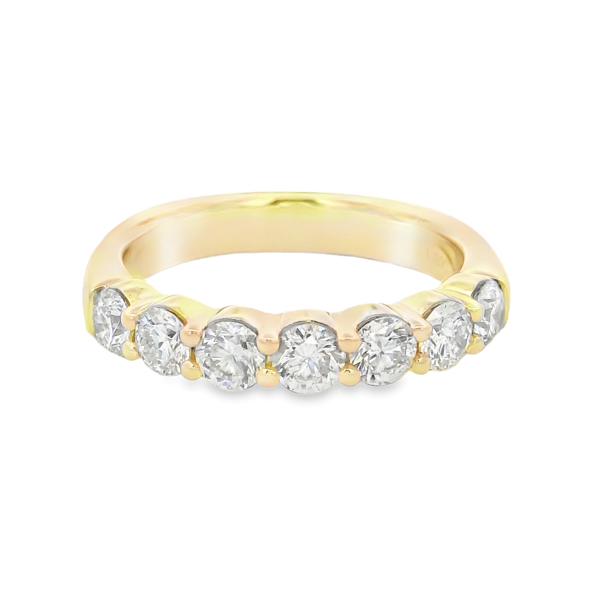 14K Half Anniversary 1 Carat Diamond Band