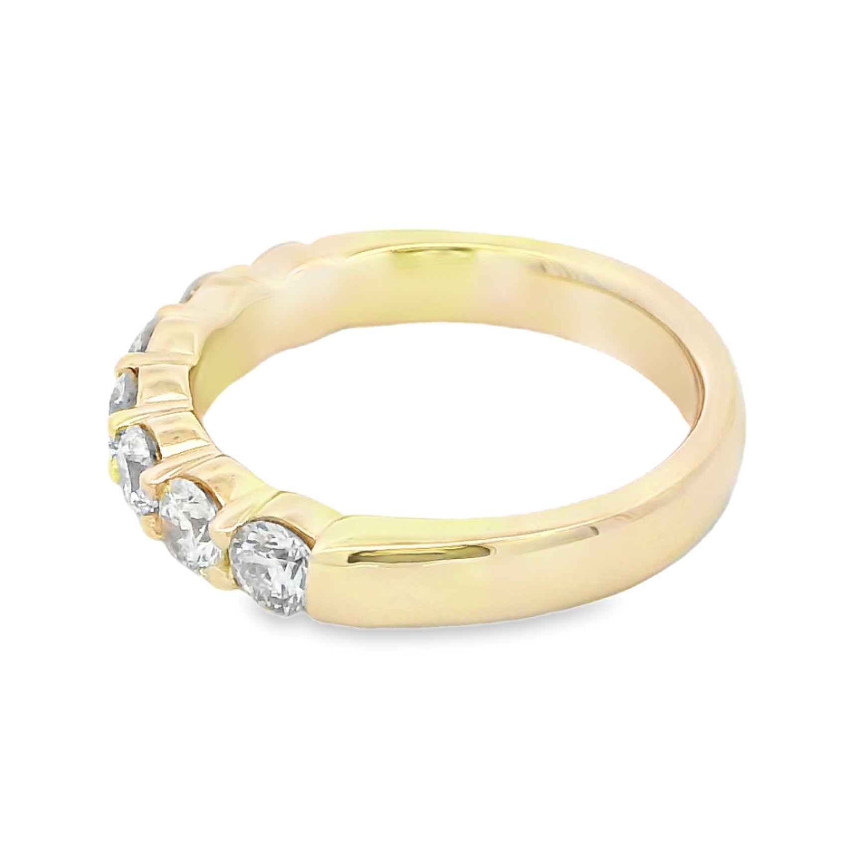 14K Half Anniversary 1 Carat Diamond Band