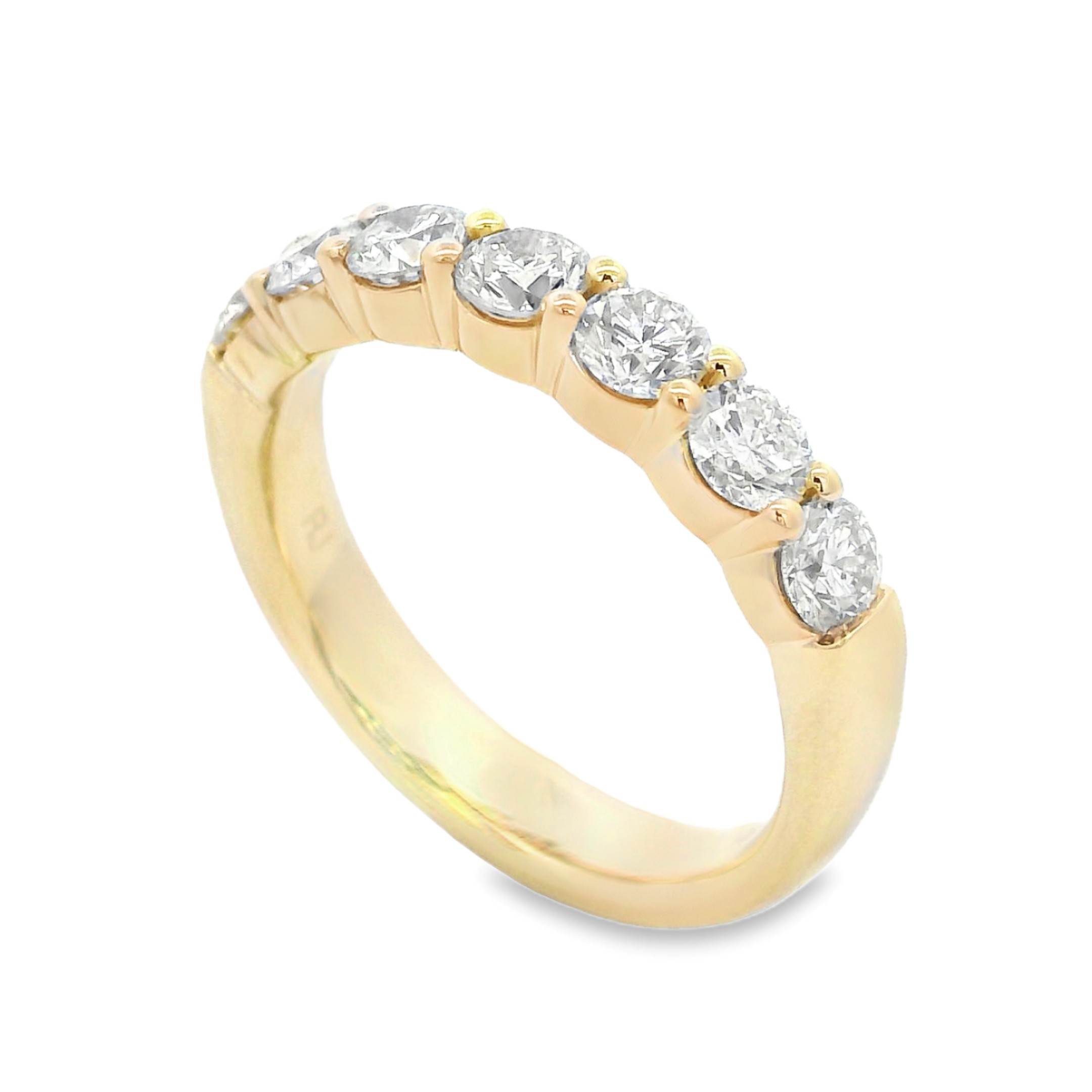 14K Half Anniversary 1 Carat Diamond Band
