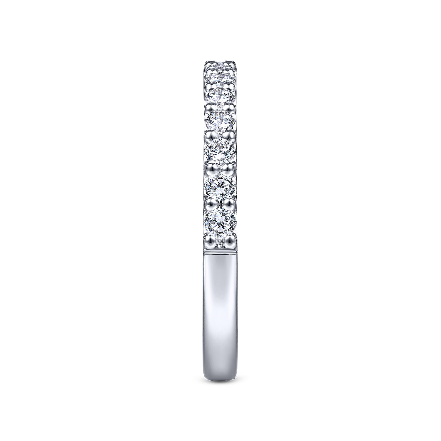 Gabriel & Co. 14K White Gold Anniversary Band