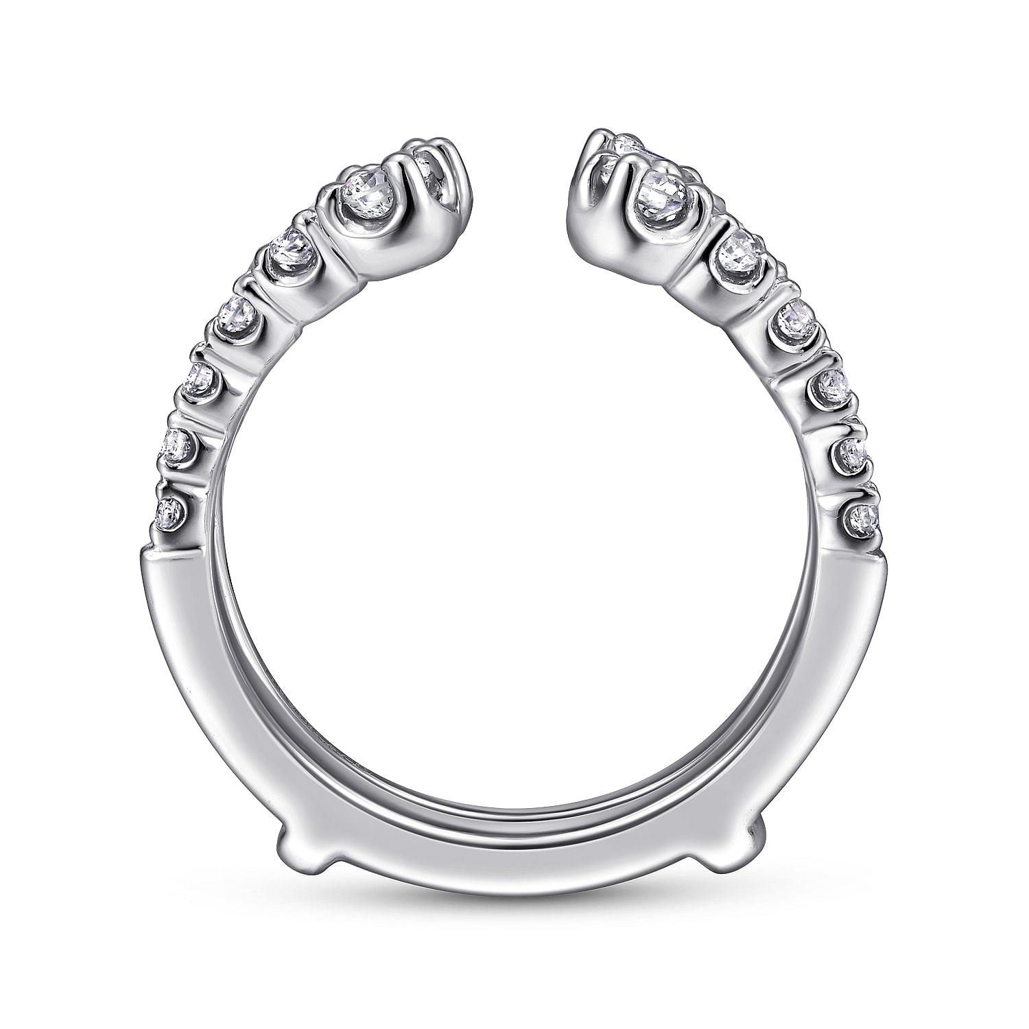 Gabriel & Co. 14K White Gold Diamond Enhancer