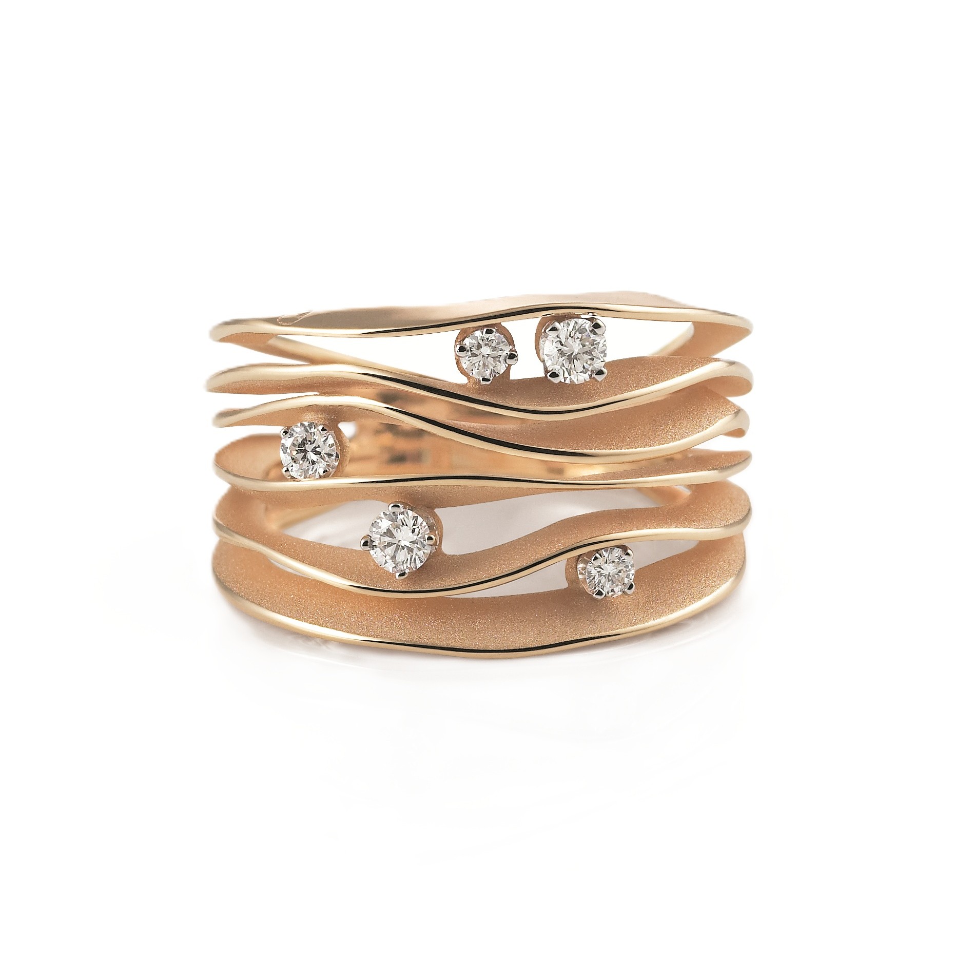 Cammilli 18K Orange Apricot Gold 