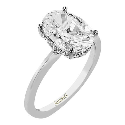 Simon G. 14K Diamond Engagement Ring Mounting
