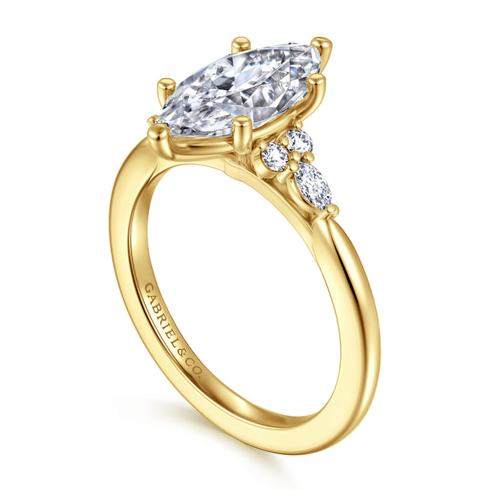 Gabriel & Co. 14K Yellow Gold 