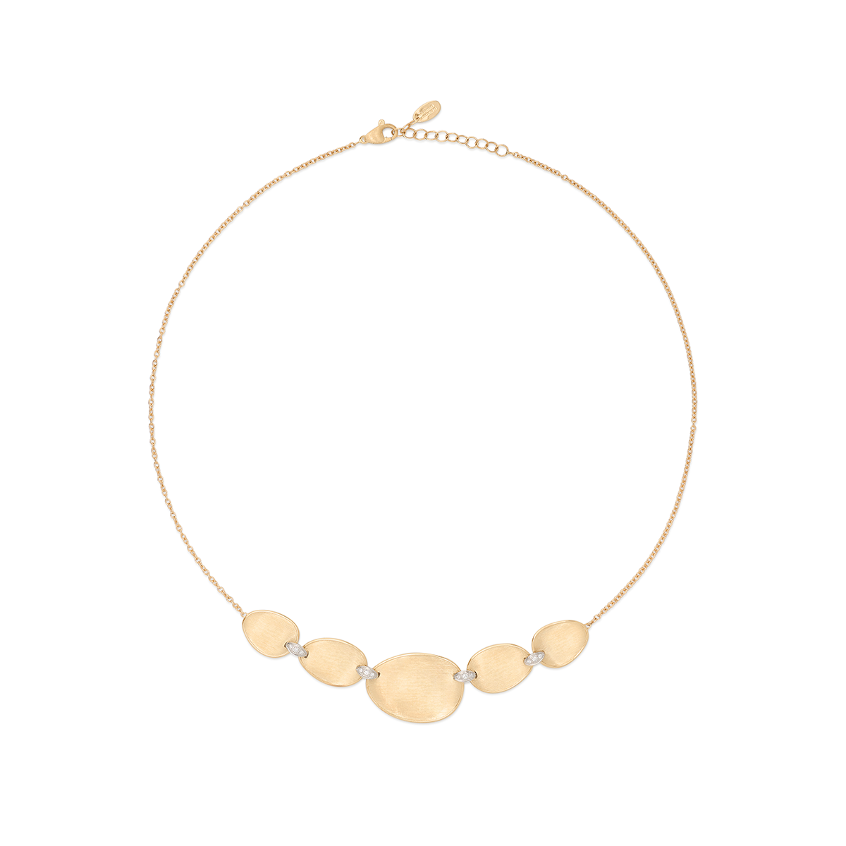 Marco Bicego 18K Yellow Gold Lunaria Diamond Accent 