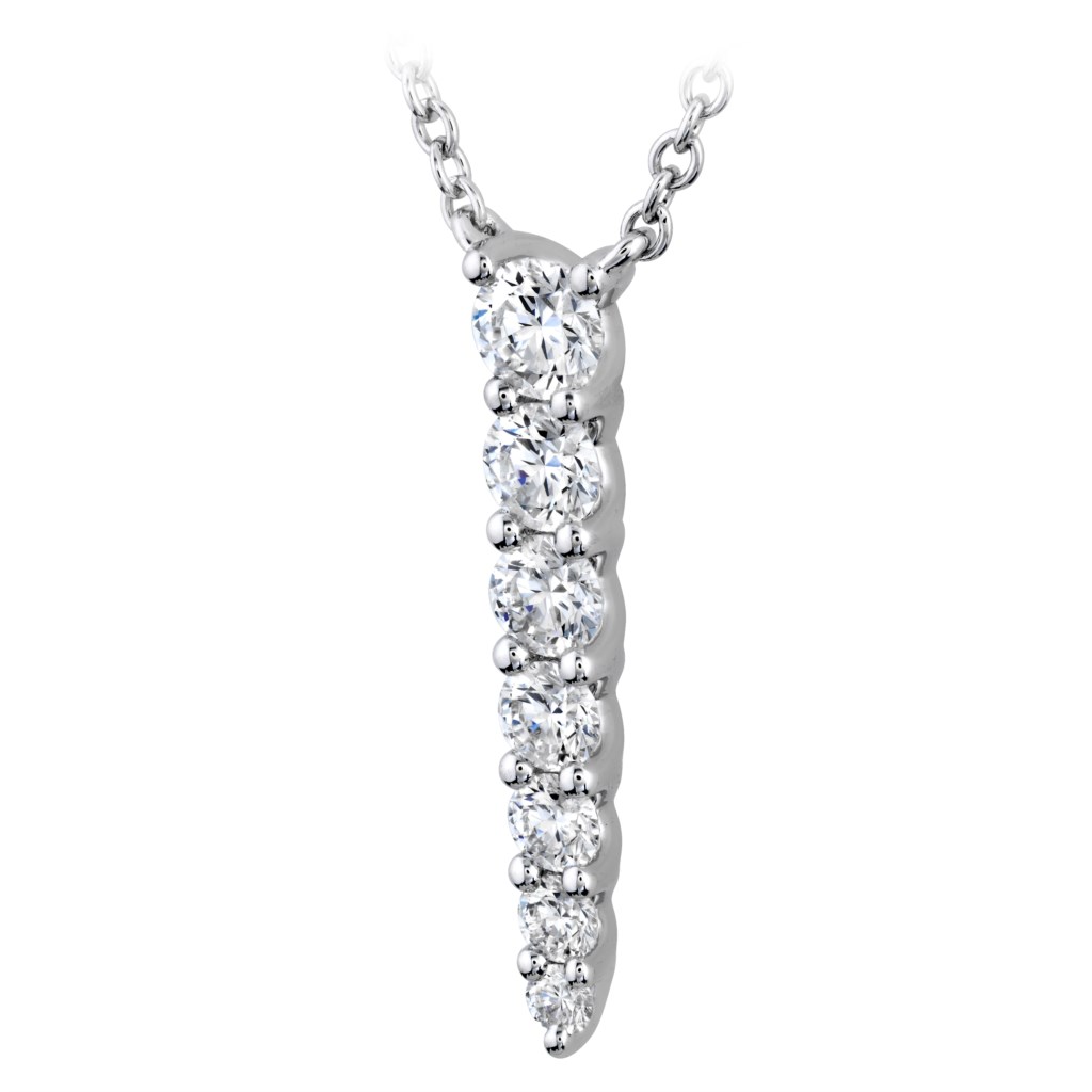 Memoire 18K White Gold Identity Diamond Pendant