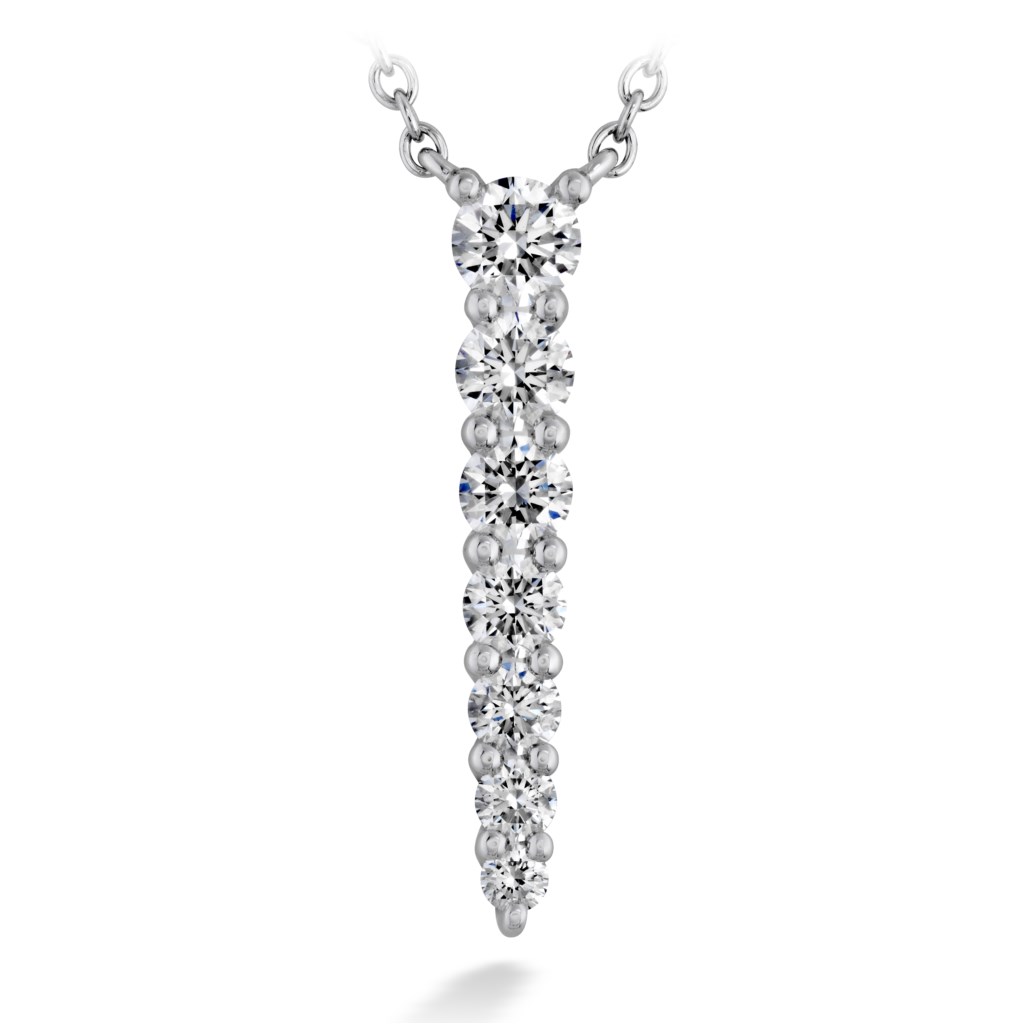 Memoire 18K White Gold Identity Diamond Pendant