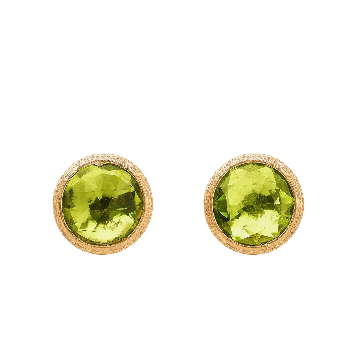 Marco Bicego 18K Yellow Gold Peridot Stud Earrings