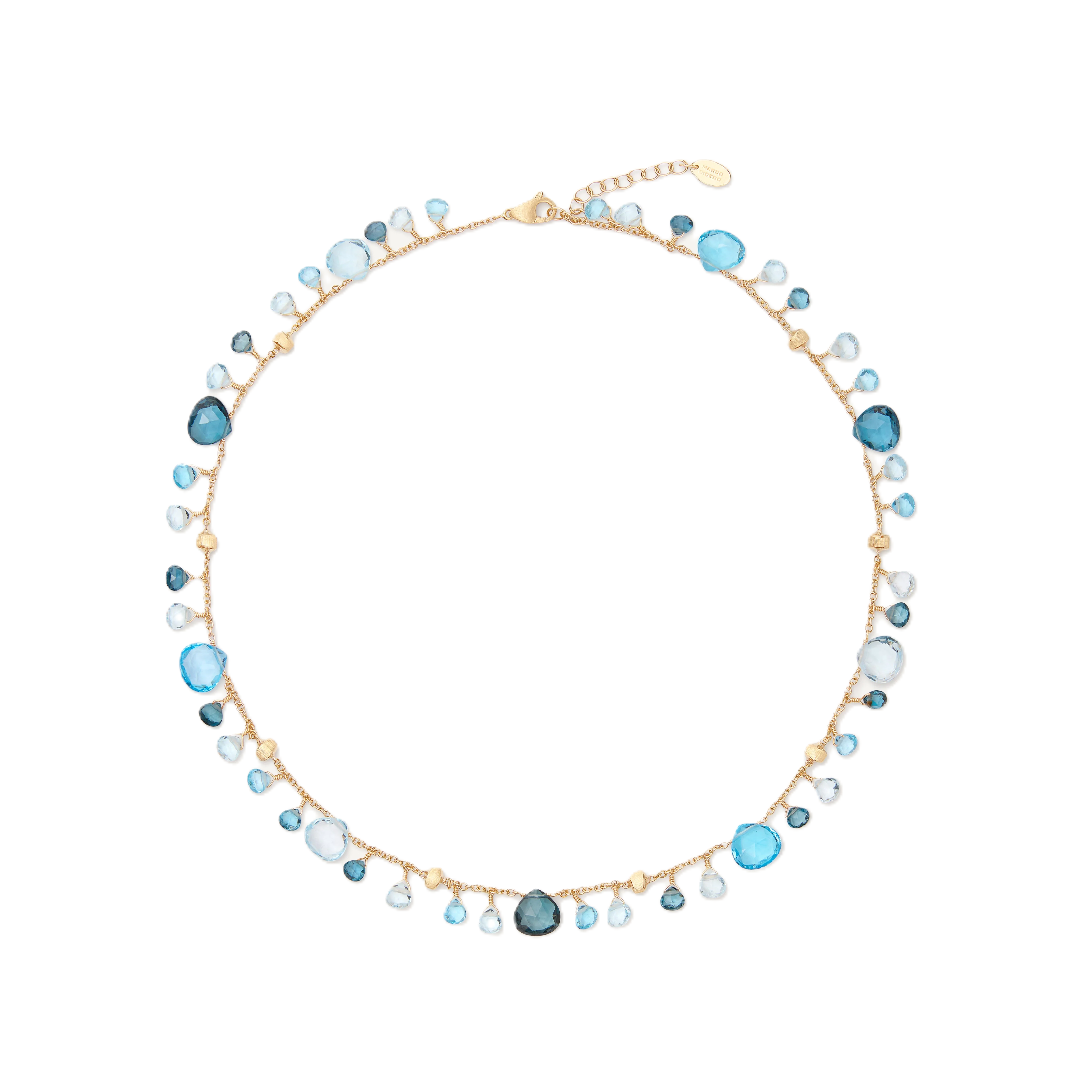Marco Bicego 18K  Paradise Mixed Topaz Single-Strand Necklace