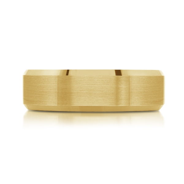 MALO 14K Yellow Gold Exterior and Tantalum Interior Wedding Band