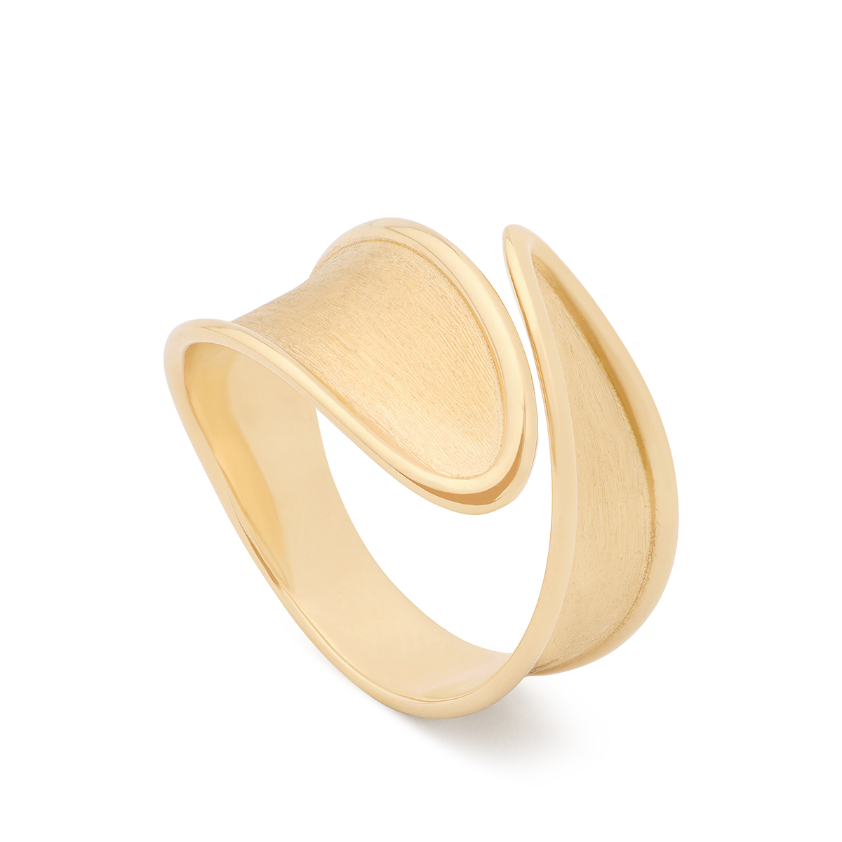 Marco Bicego 18K Yellow Gold Lunaria Slim Wrap Ring