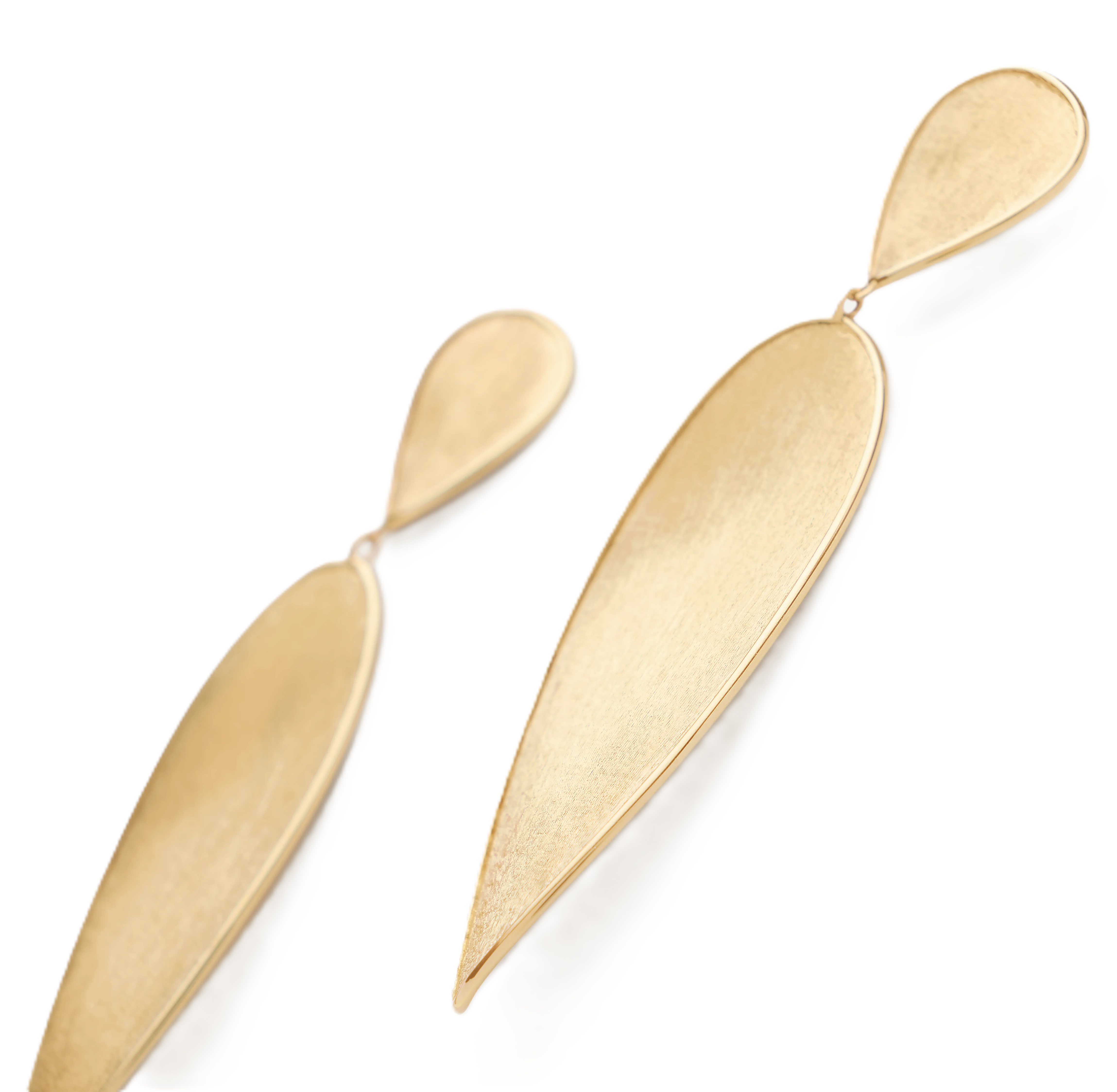 Marco Bicego 18K Lunaria Large Double Drop Earrings