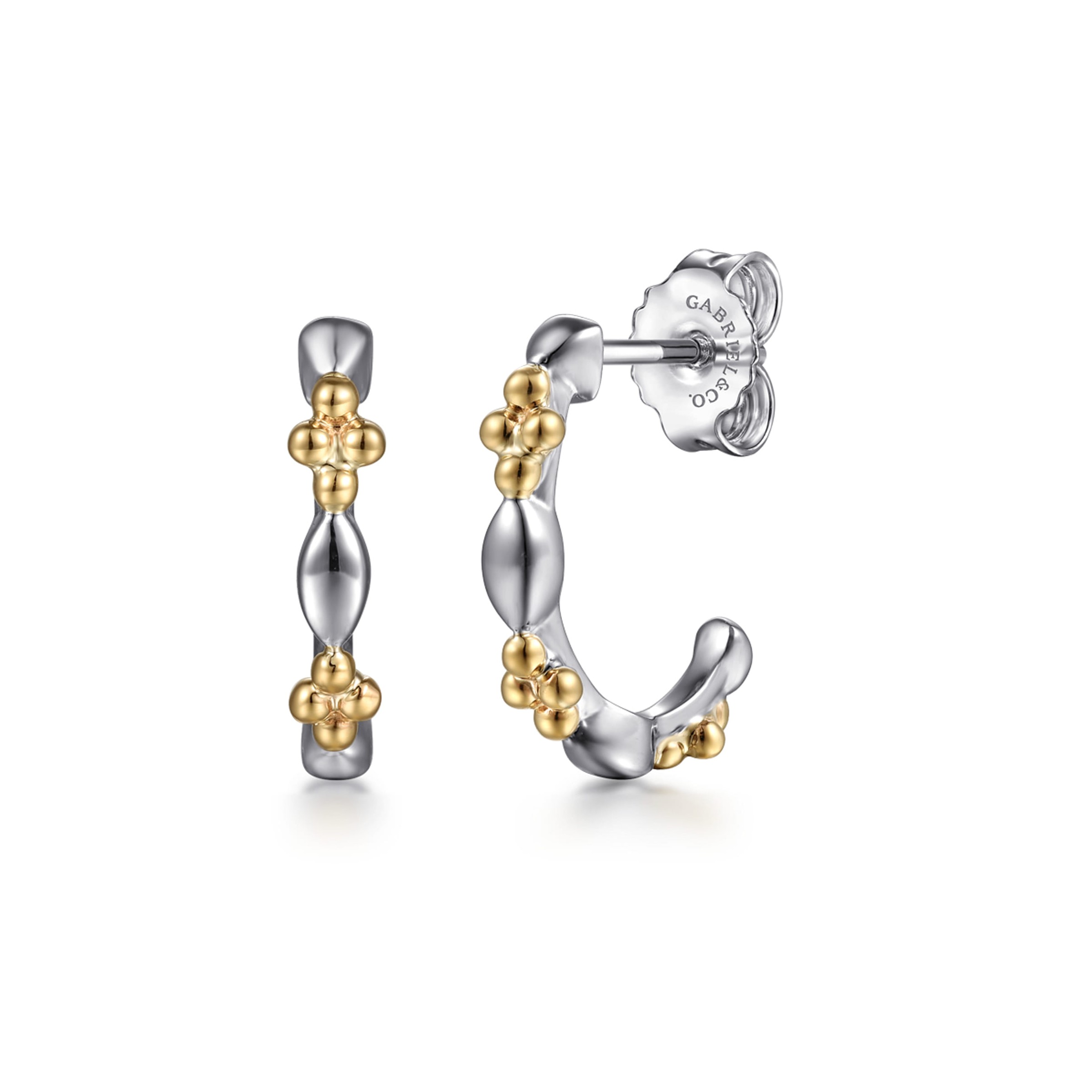 Gabriel & Co. Two-Tone Bujukan Hoops