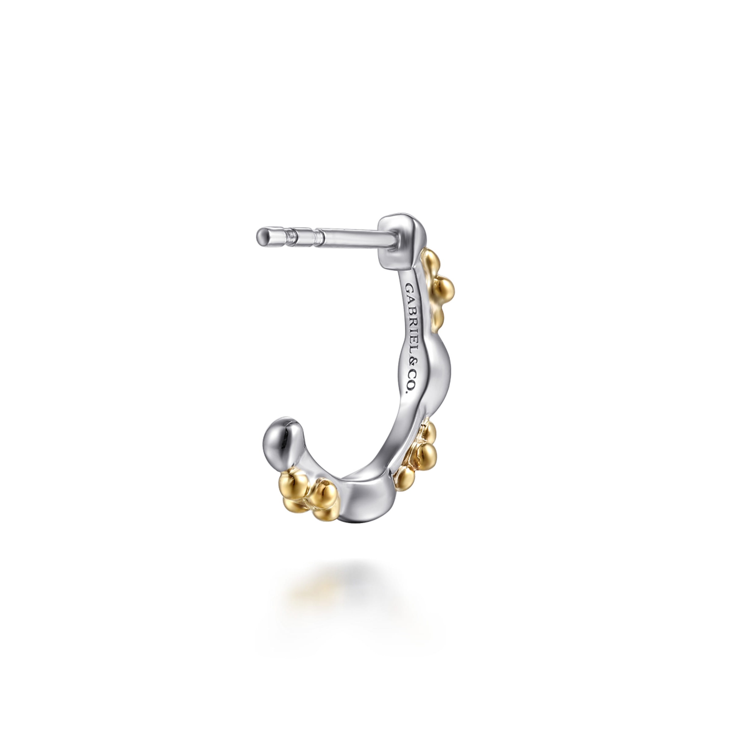 Gabriel & Co. Two-Tone Bujukan Hoops