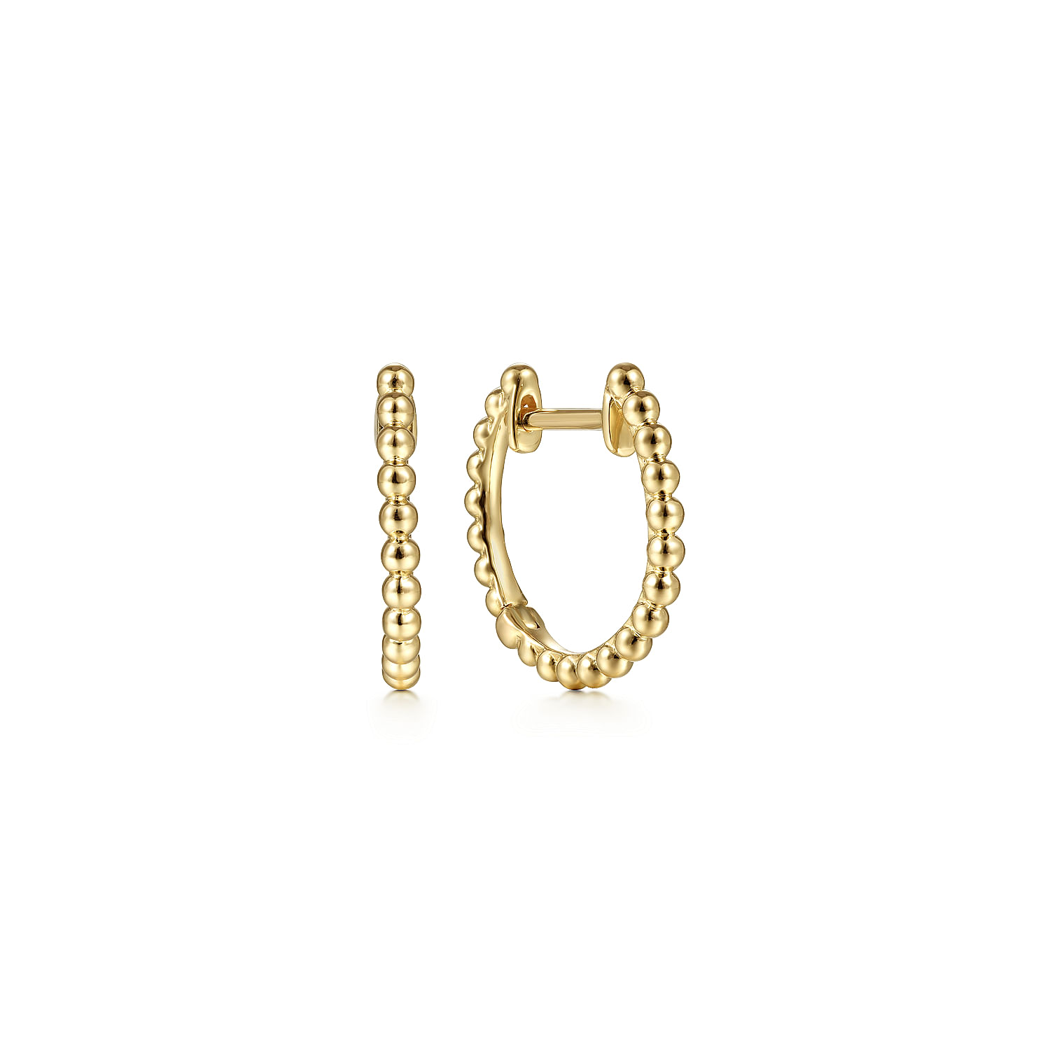Gabriel & Co. 14K Yellow Gold Bujukan Huggies