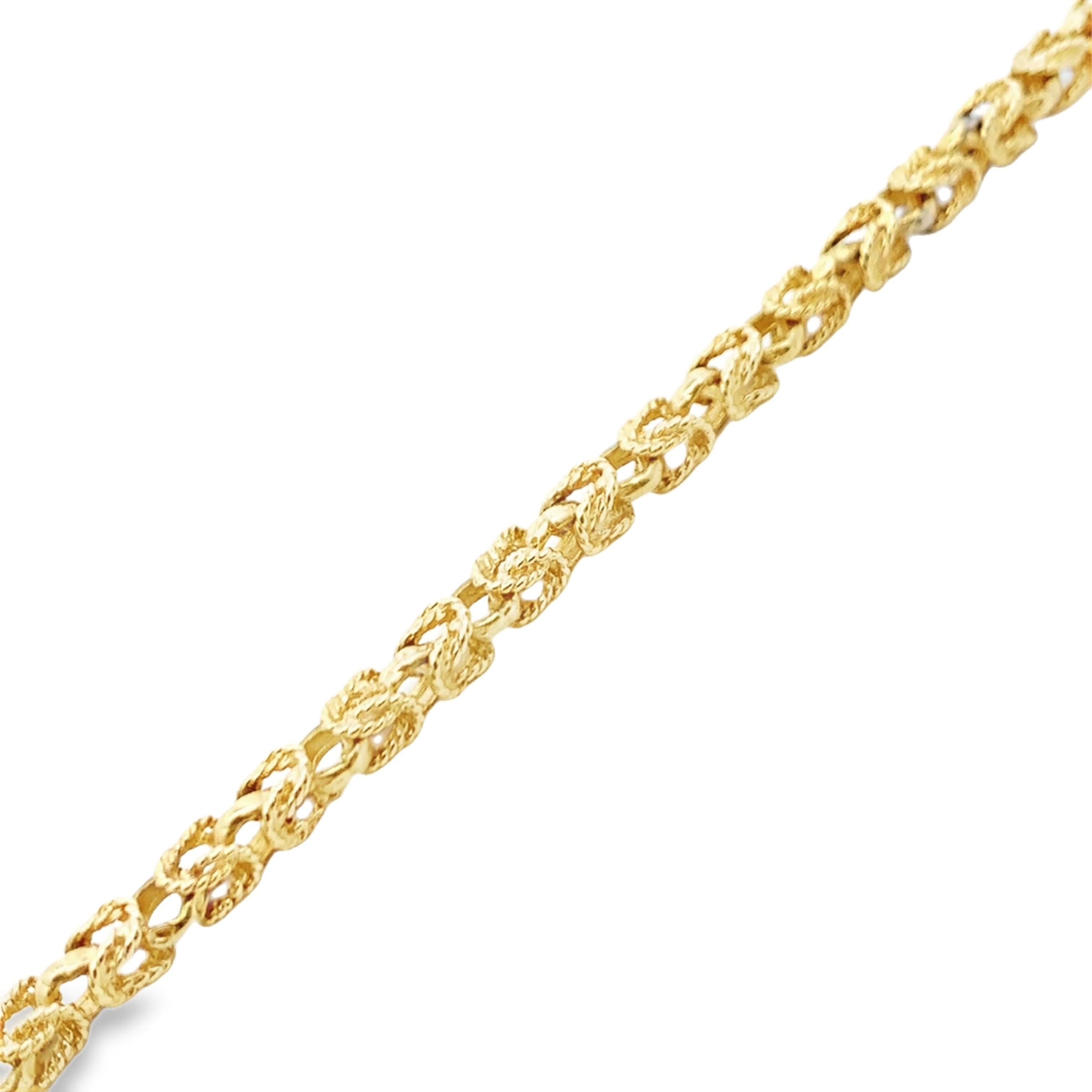 David Rovinsky 14K Yellow Gold Fancy Link Necklace 20.5
26.18dwt