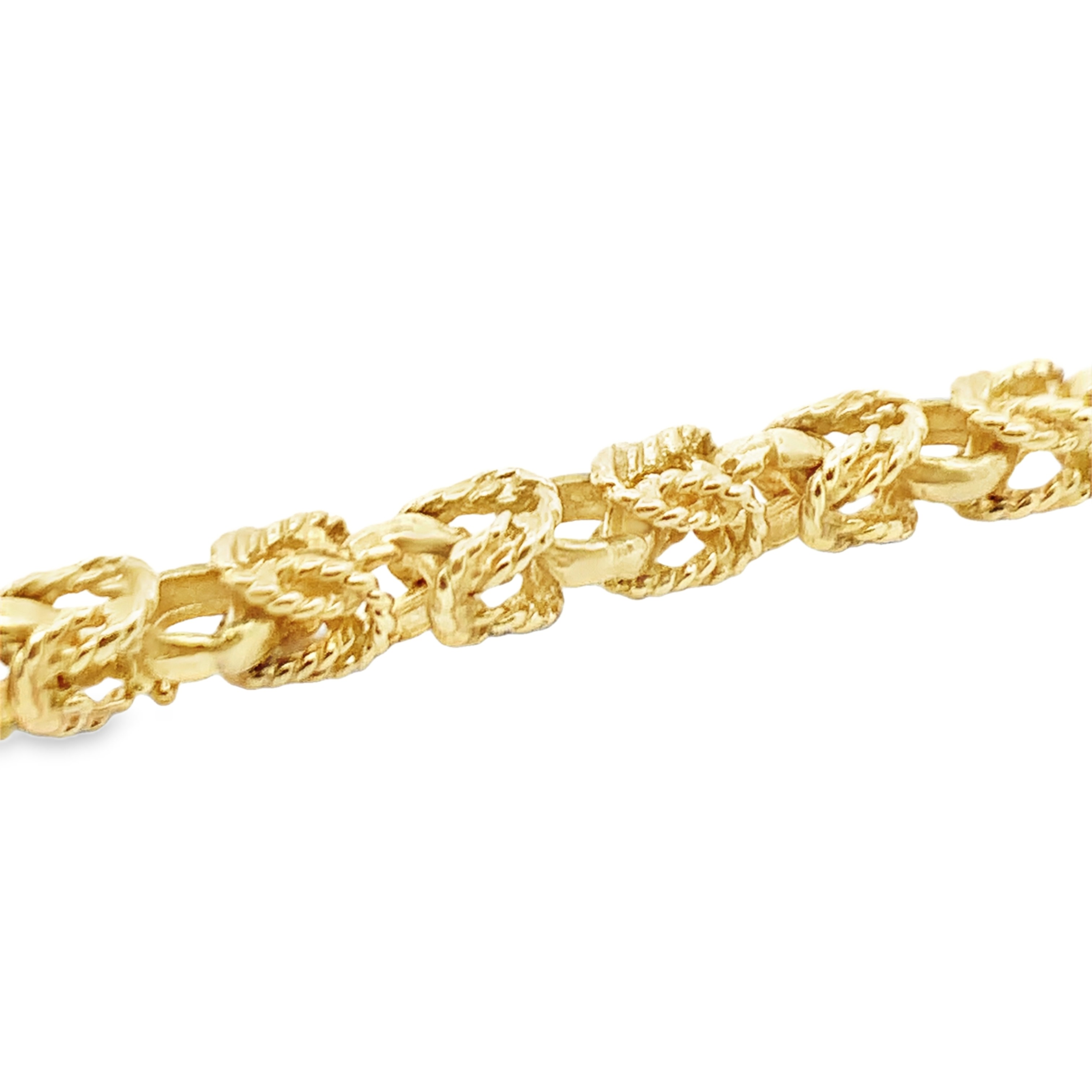 David Rovinsky 14K Yellow Gold Fancy Link Necklace 20.5
26.18dwt