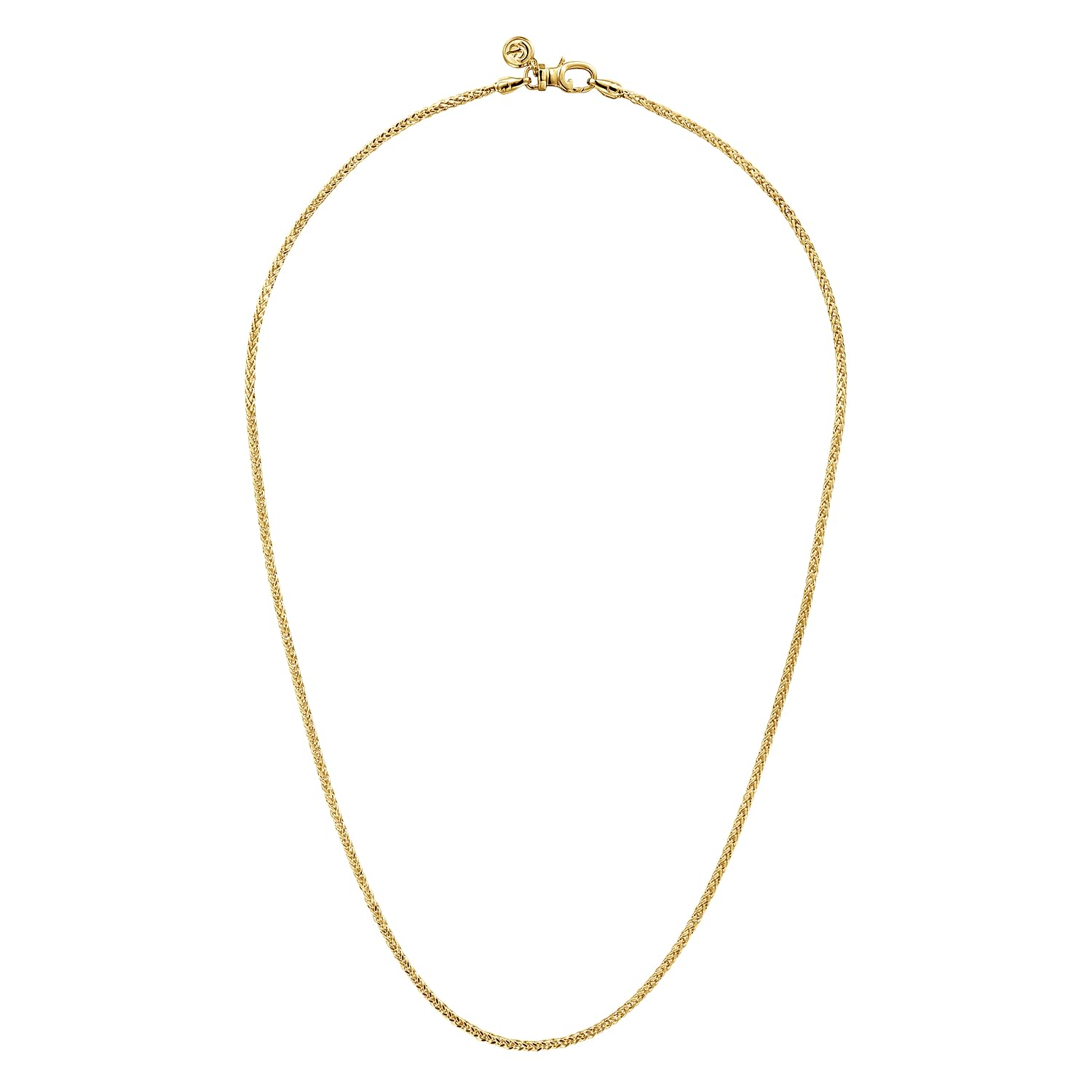 Gabriel & Co. 14K Yellow Gold 22 Wheat Chain