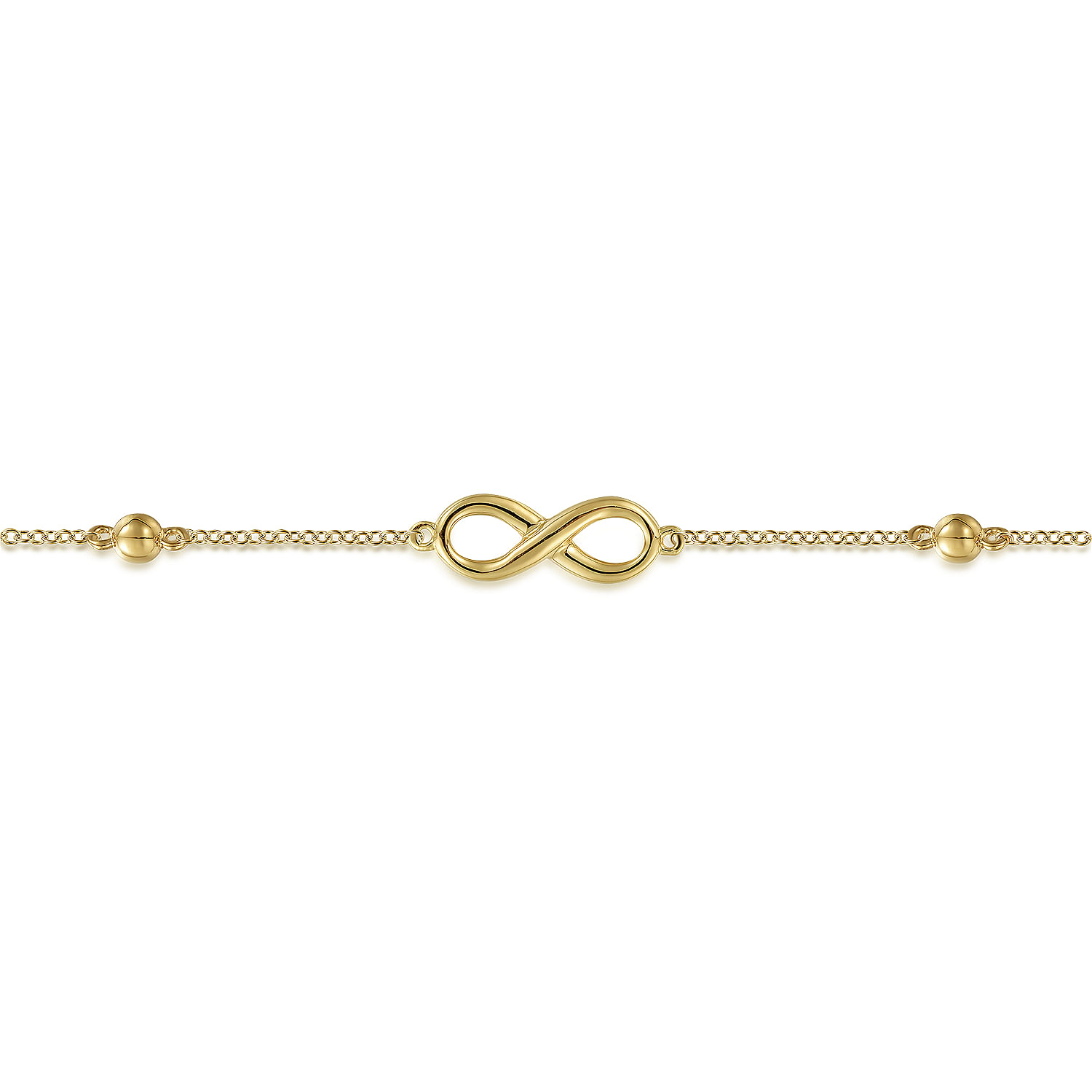 Gabriel & Co. 14K Yellow Gold Infinity Bracelet