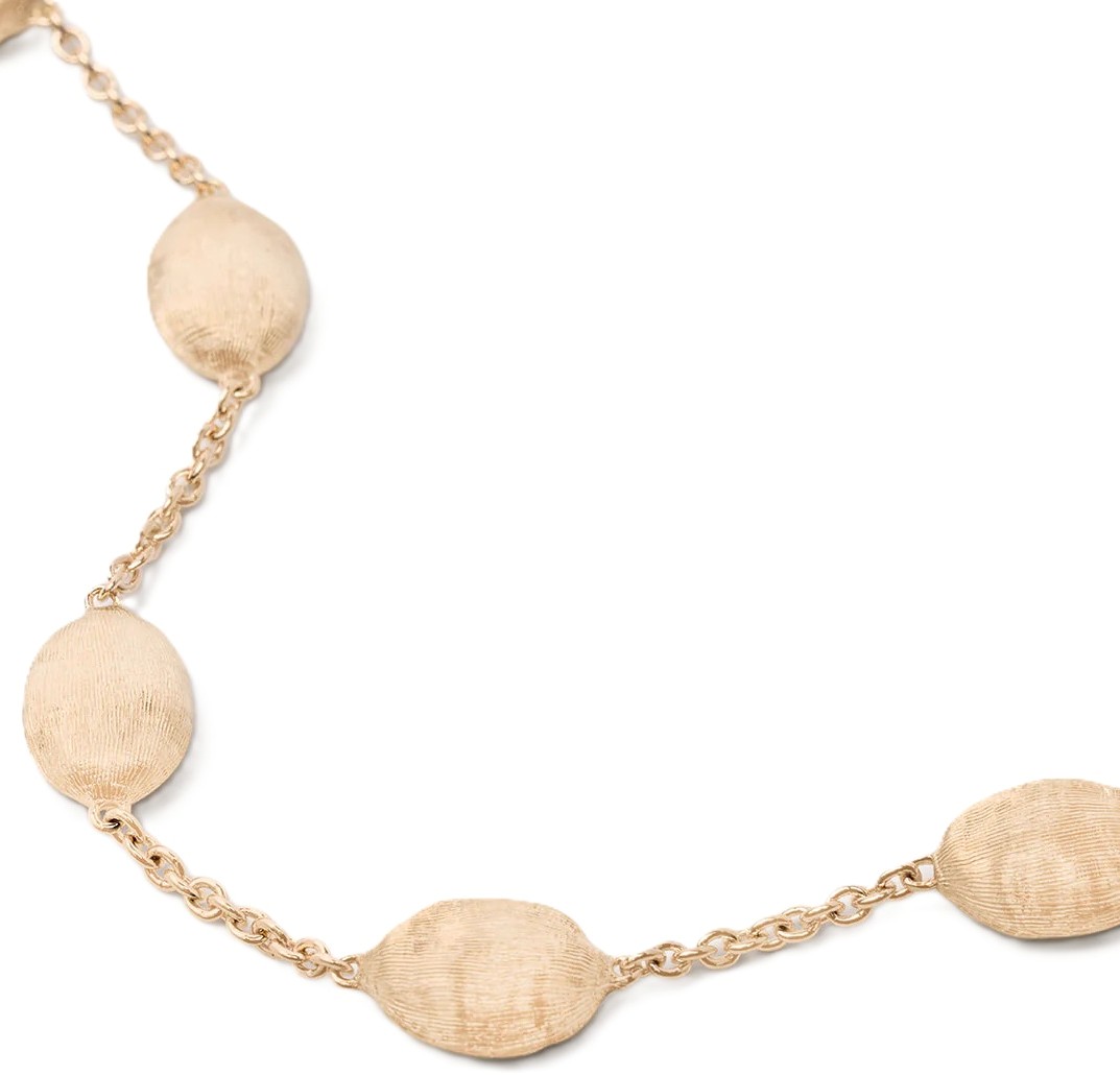 Marco Bicego 18K Yellow Gold Siviglia Medium Bean Bracelet 7.5