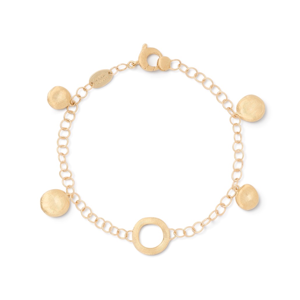 Marco Bicego 18K Yellow Gold Jaipur Link Charm Bracelet