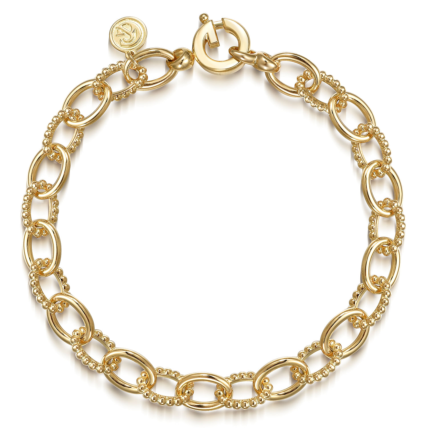 Gabriel & Co. 14K Yellow Gold Link Bracelet