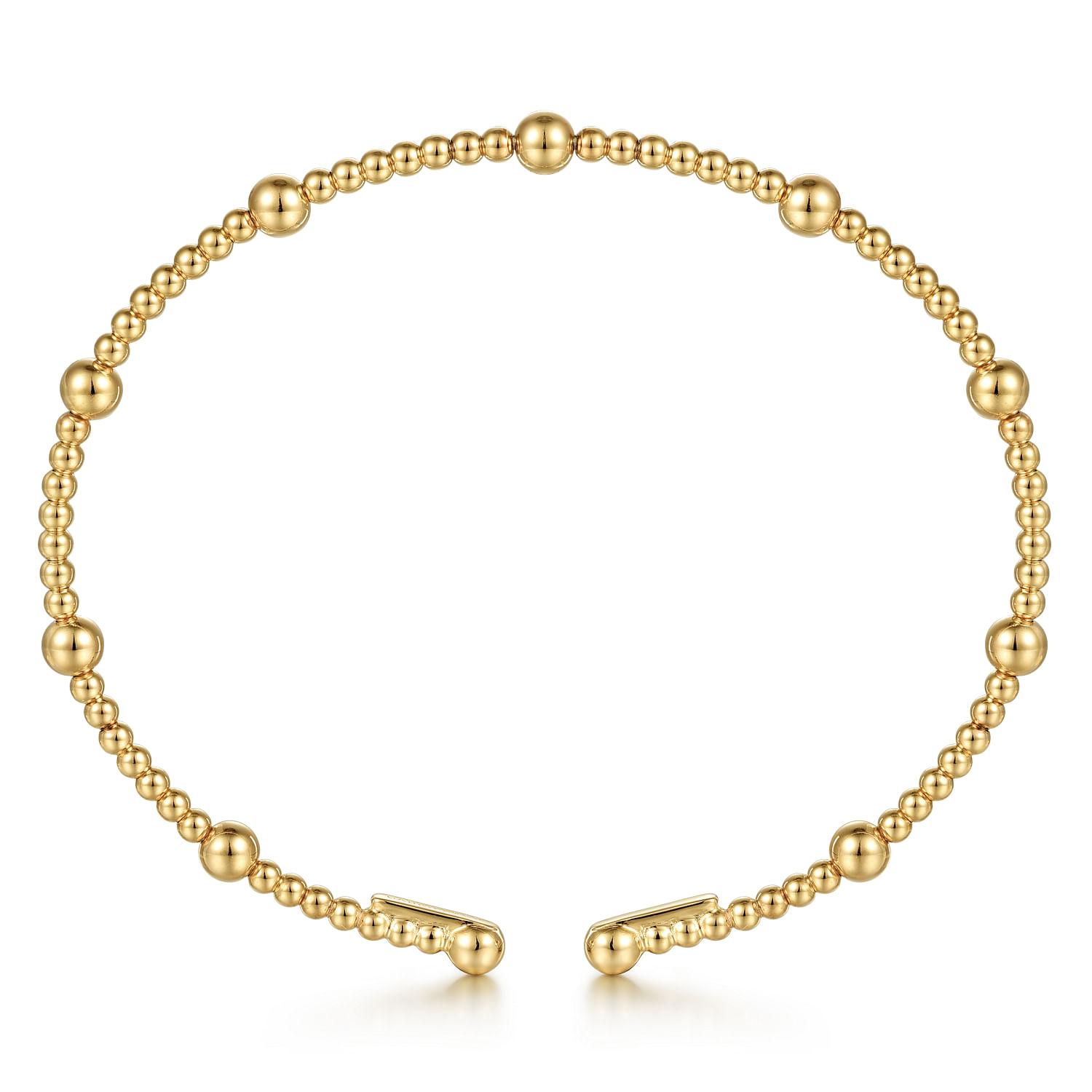 Gabriel & Co. 14K Yellow Gold Bujukan Split Bangle