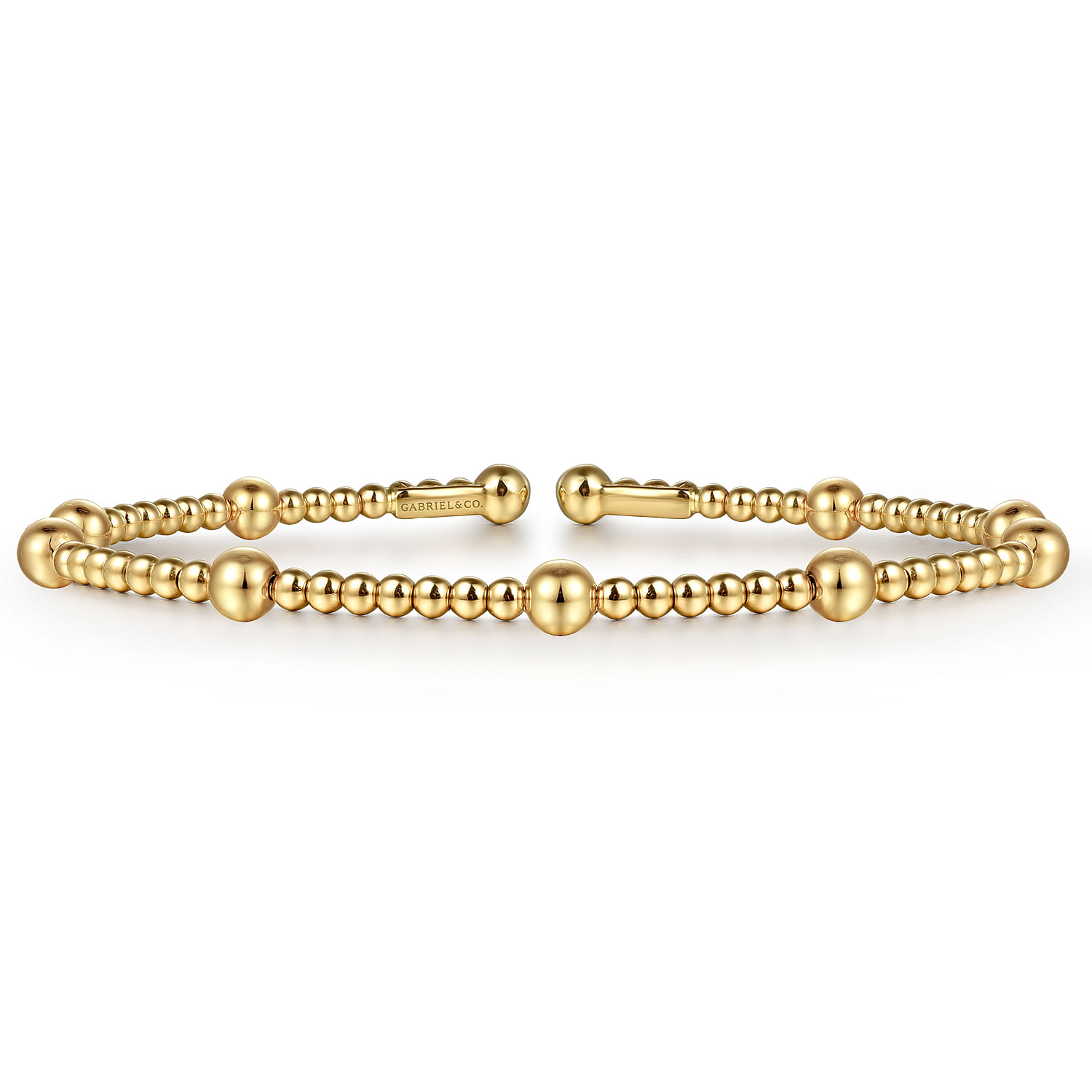 Gabriel & Co. 14K Yellow Gold Bujukan Split Bangle