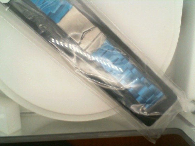 White Stainlesssteel Watch Band Strap/Brac.: Bracelet
Clasp: Deployment