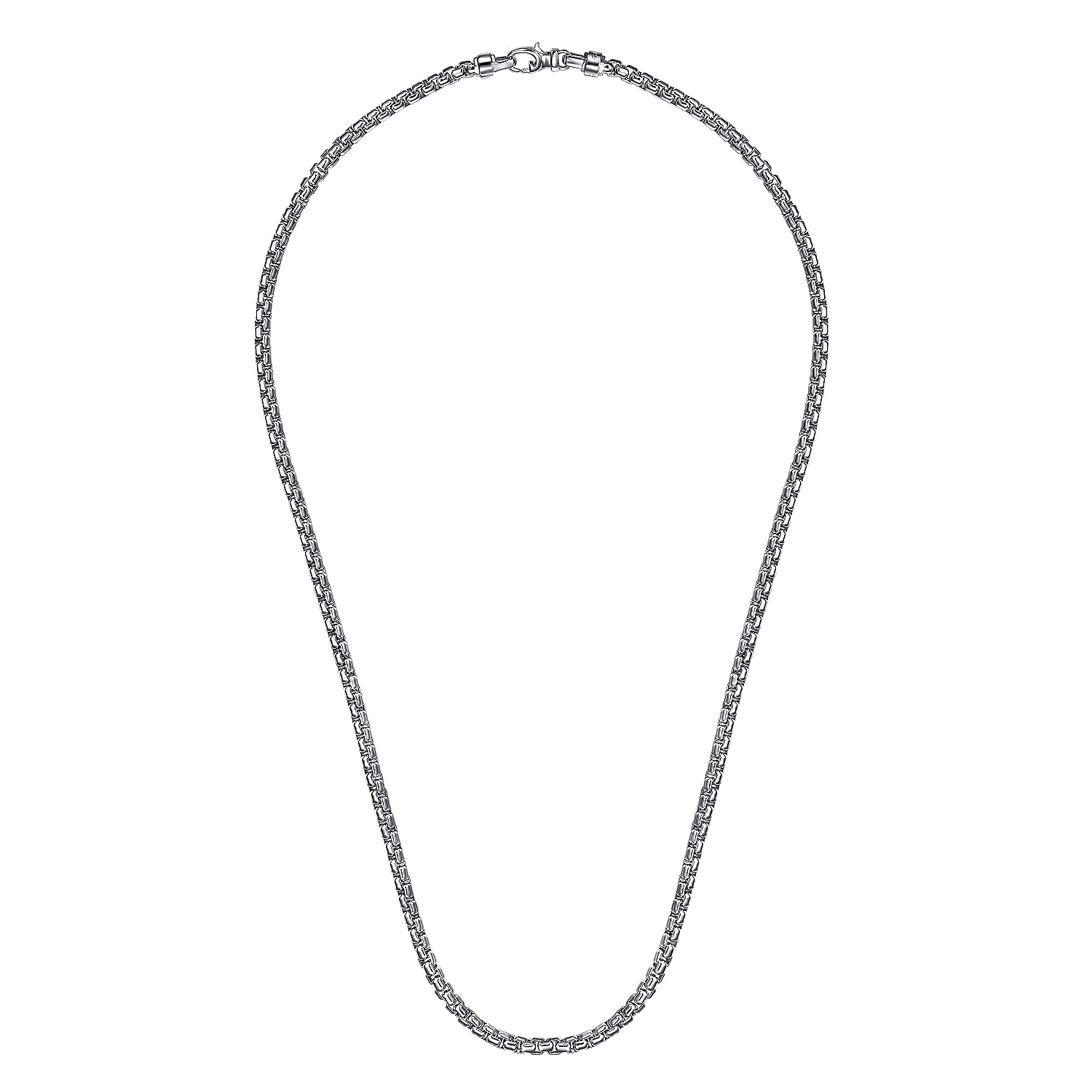 Gabriel & Co. Sterling Silver 22 Round Box Chain
