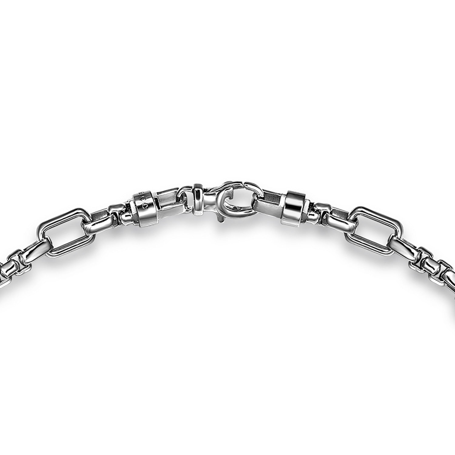 Gabriel & Co. Sterling Silver 22 Solid Figaro Chain