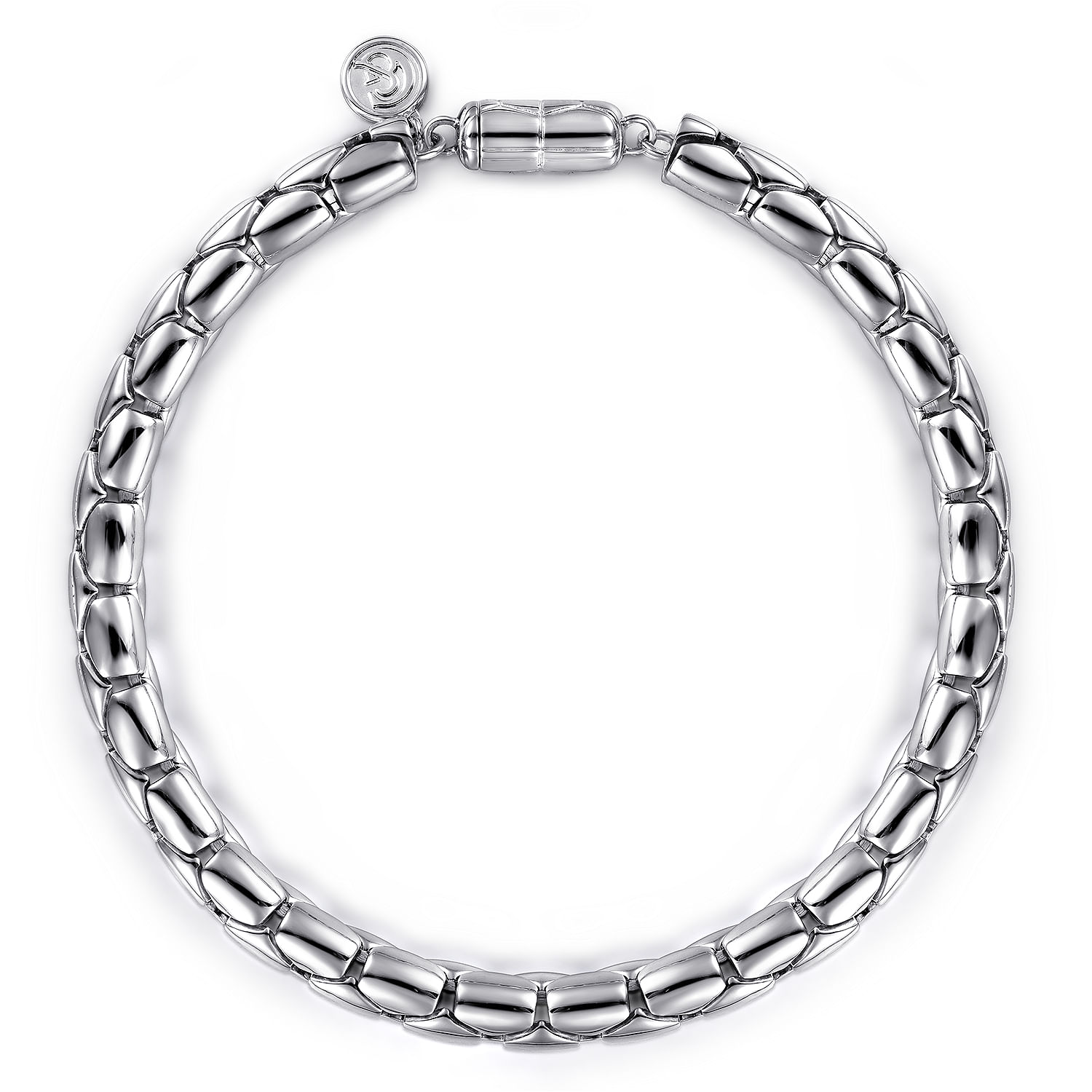 Gabriel & Co. Sterling Silver Tubular Chain Bracelet