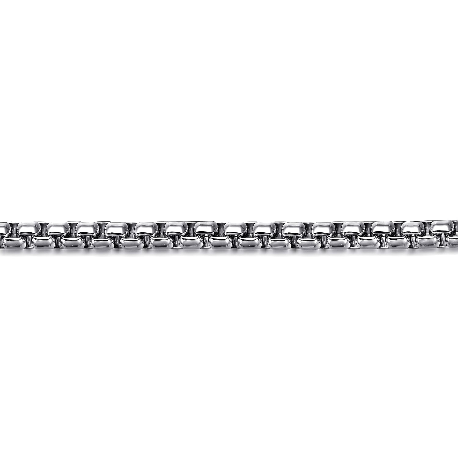 Gabriel & Co. Sterling Silver Round Box Chain Bracelet