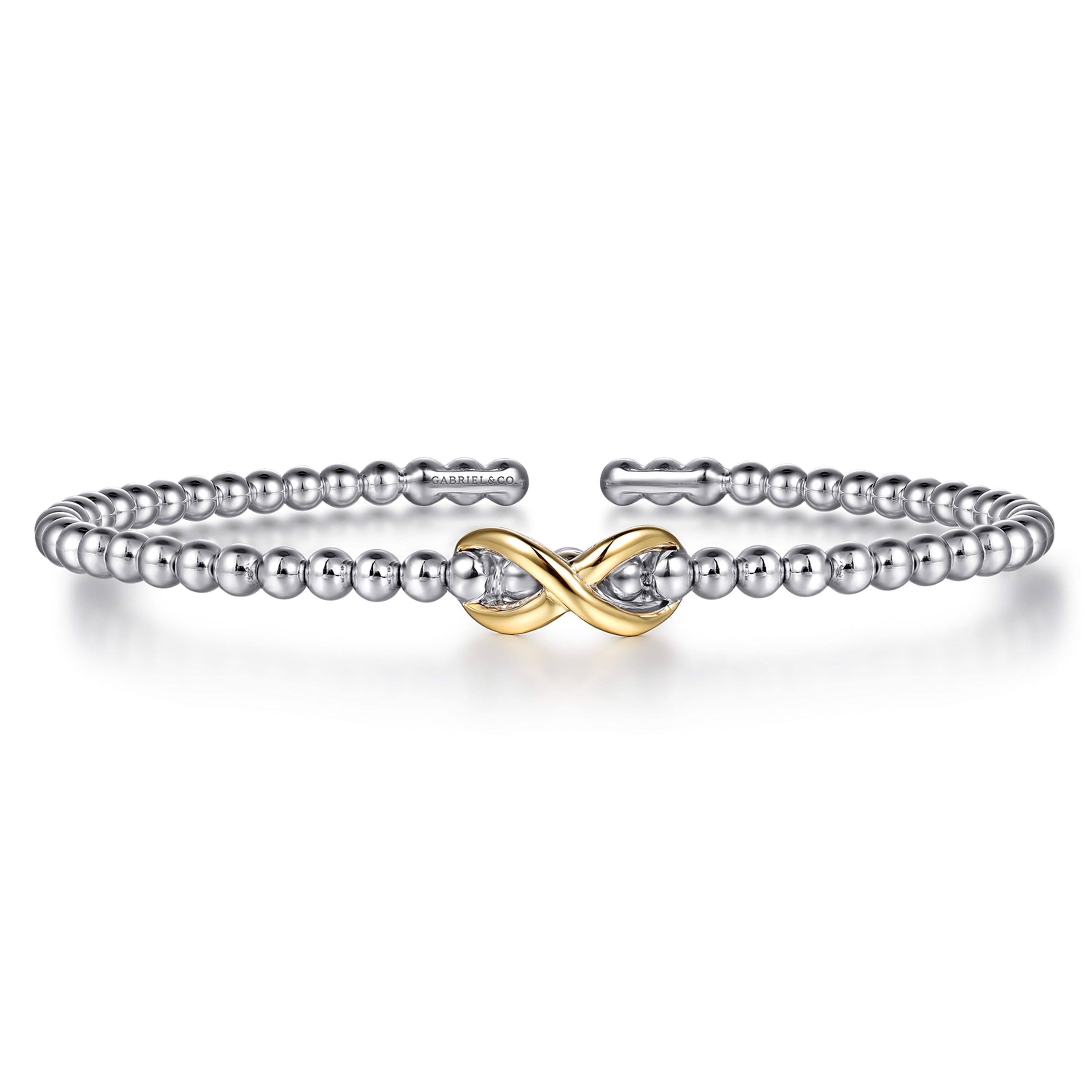 Gabriel & Co. Infinity Two-Tone Bujukan Cuff