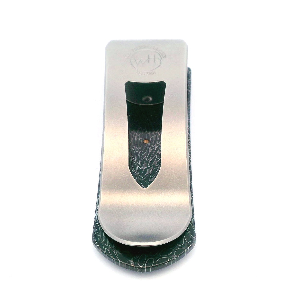 William Henry Blue Cache Money Clip