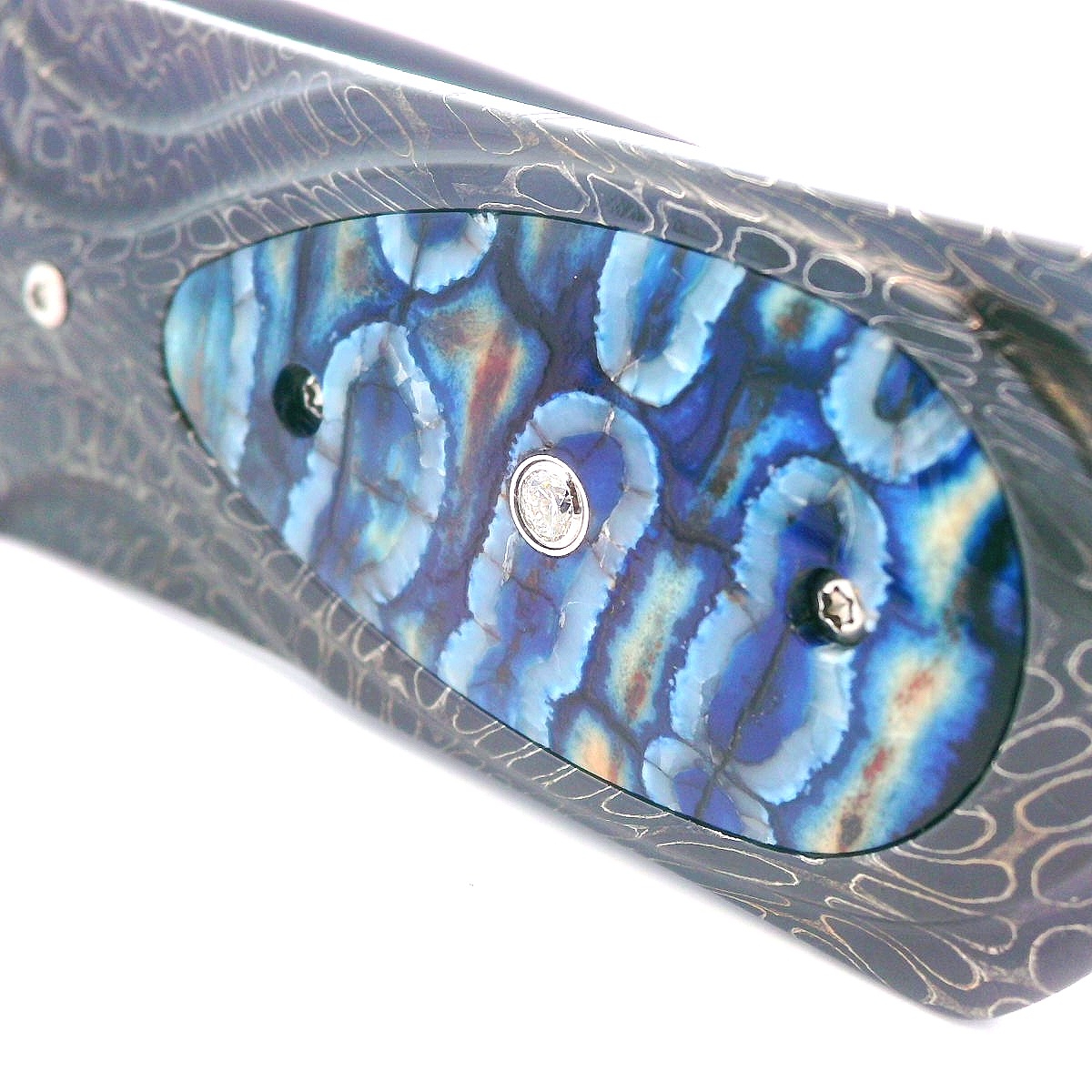 William Henry Blue Cache Money Clip